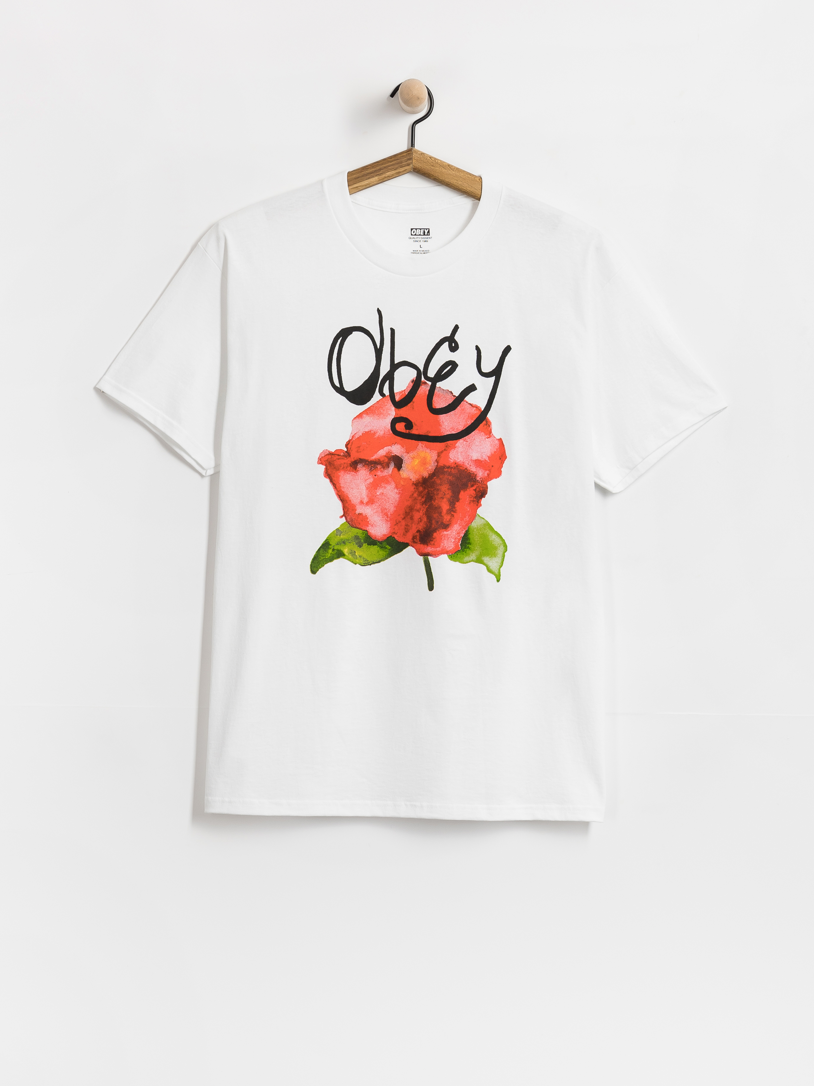 Футболка OBEY Watercolor Poppy
