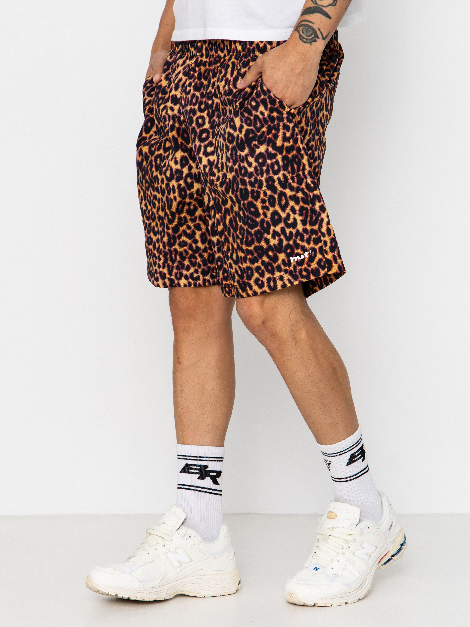 Шорти HUF 89 Printed Easy (brown)