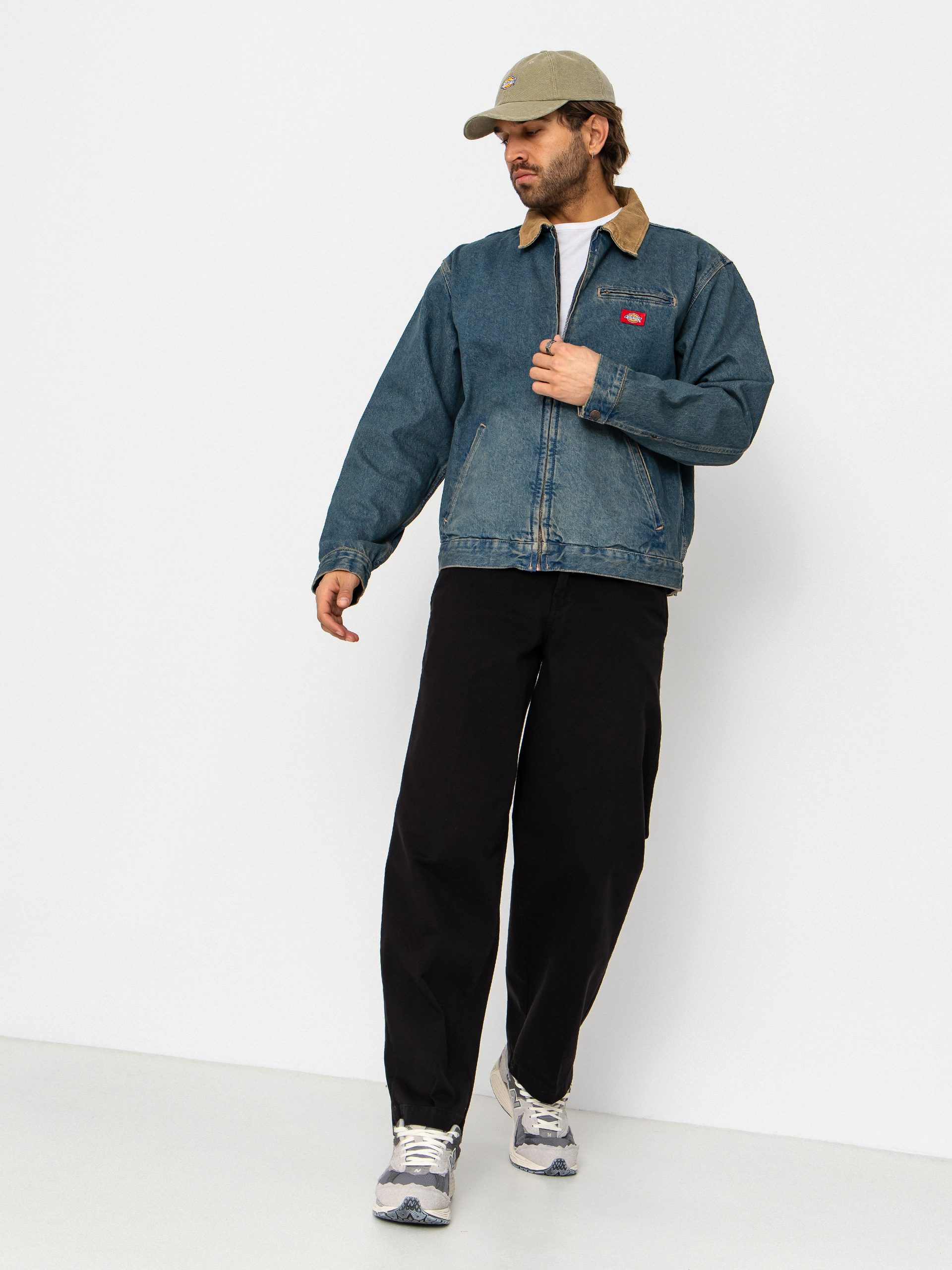 Куртка Dickies Denim Painter (khaki tinted blue)