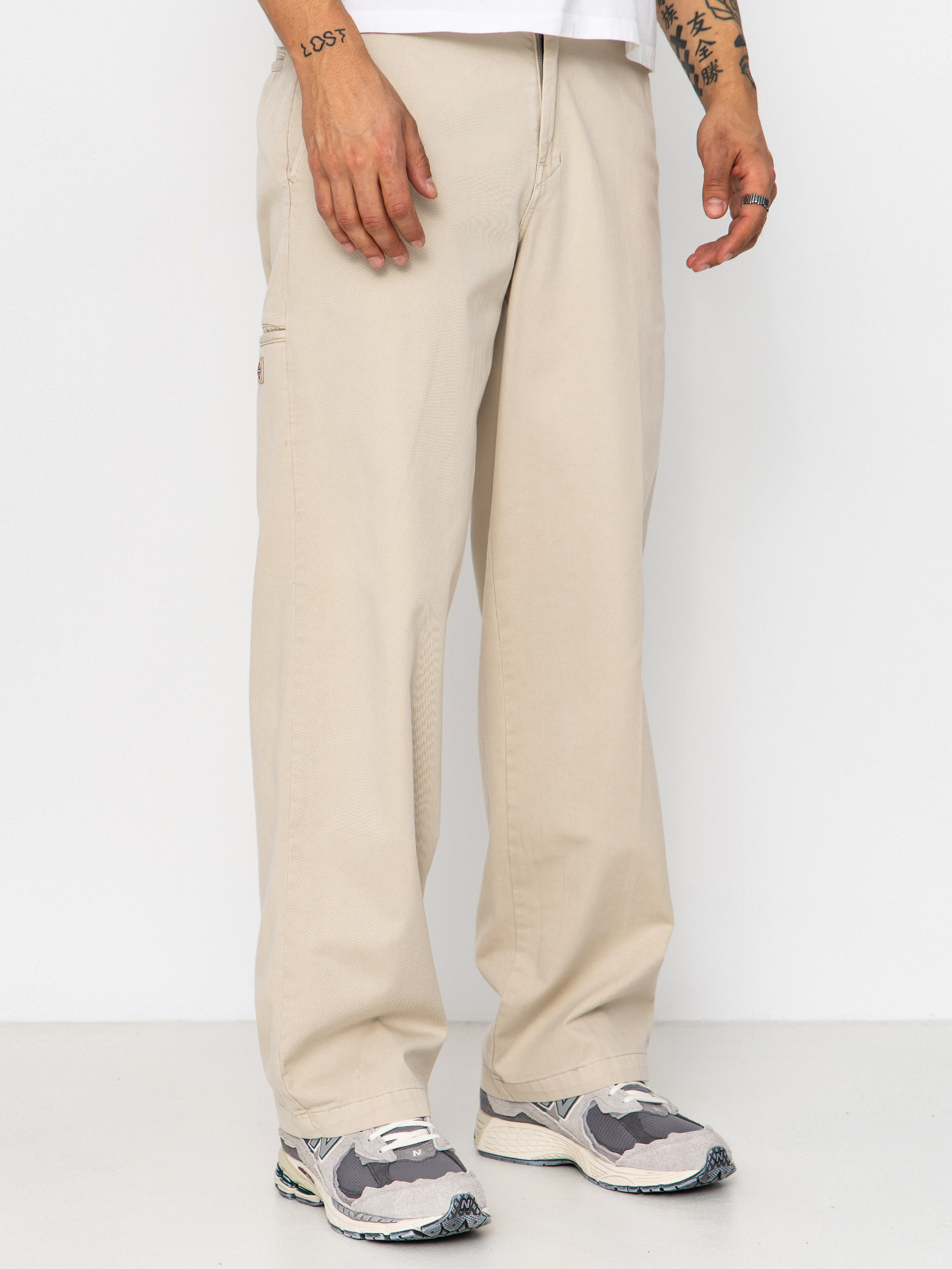 Штани Dickies 247 Loose Garment Dyed Work (stone)