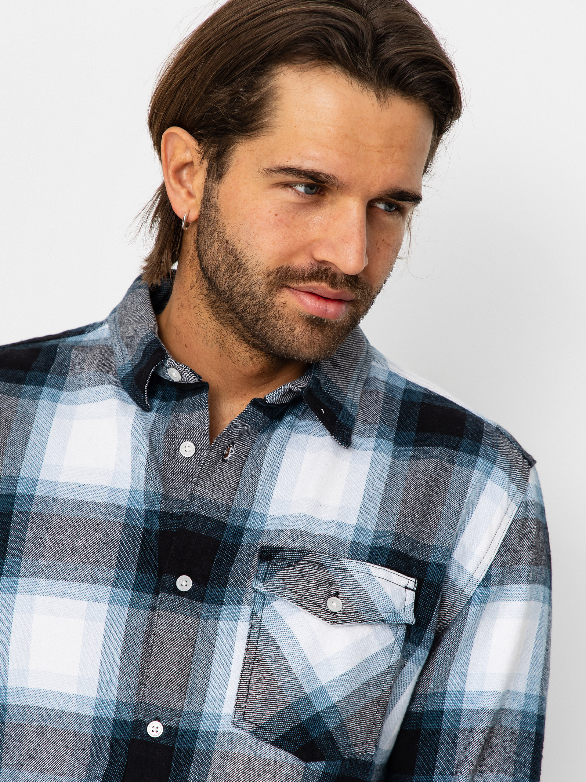 Сорочка DC Marshal Flannel (storm blue)