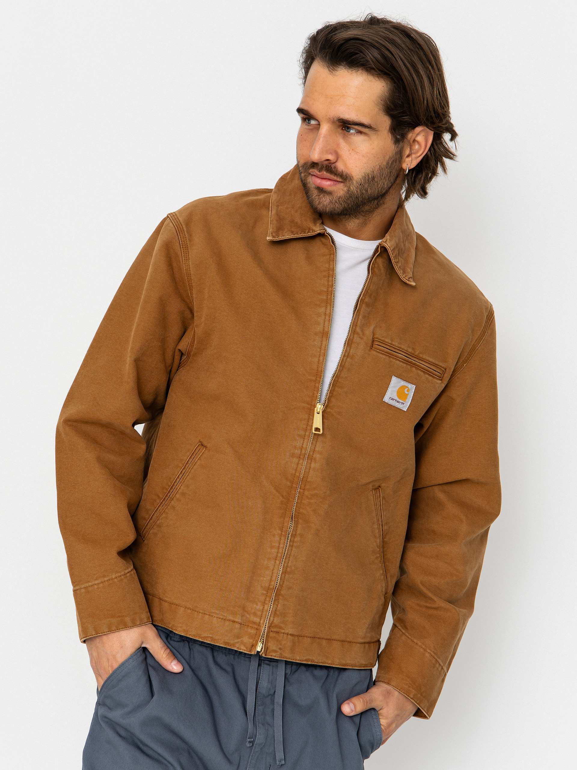 u041au0443u0440u0442u043au0430 Carhartt WIP Detroit (hamilton brown/hamilton brown)
