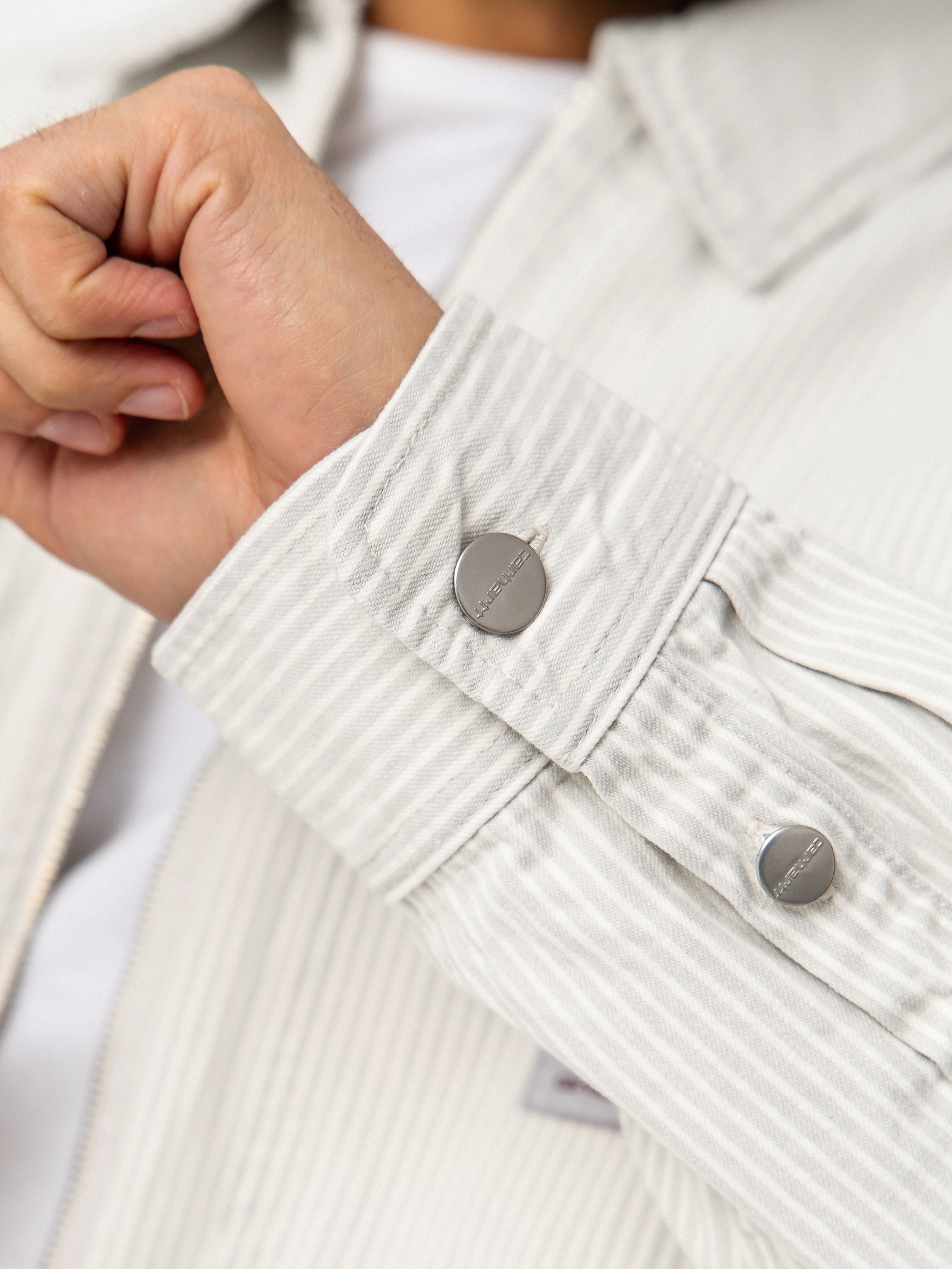 Куртка Carhartt WIP Mercer (mercer stripe/graphite/wax)