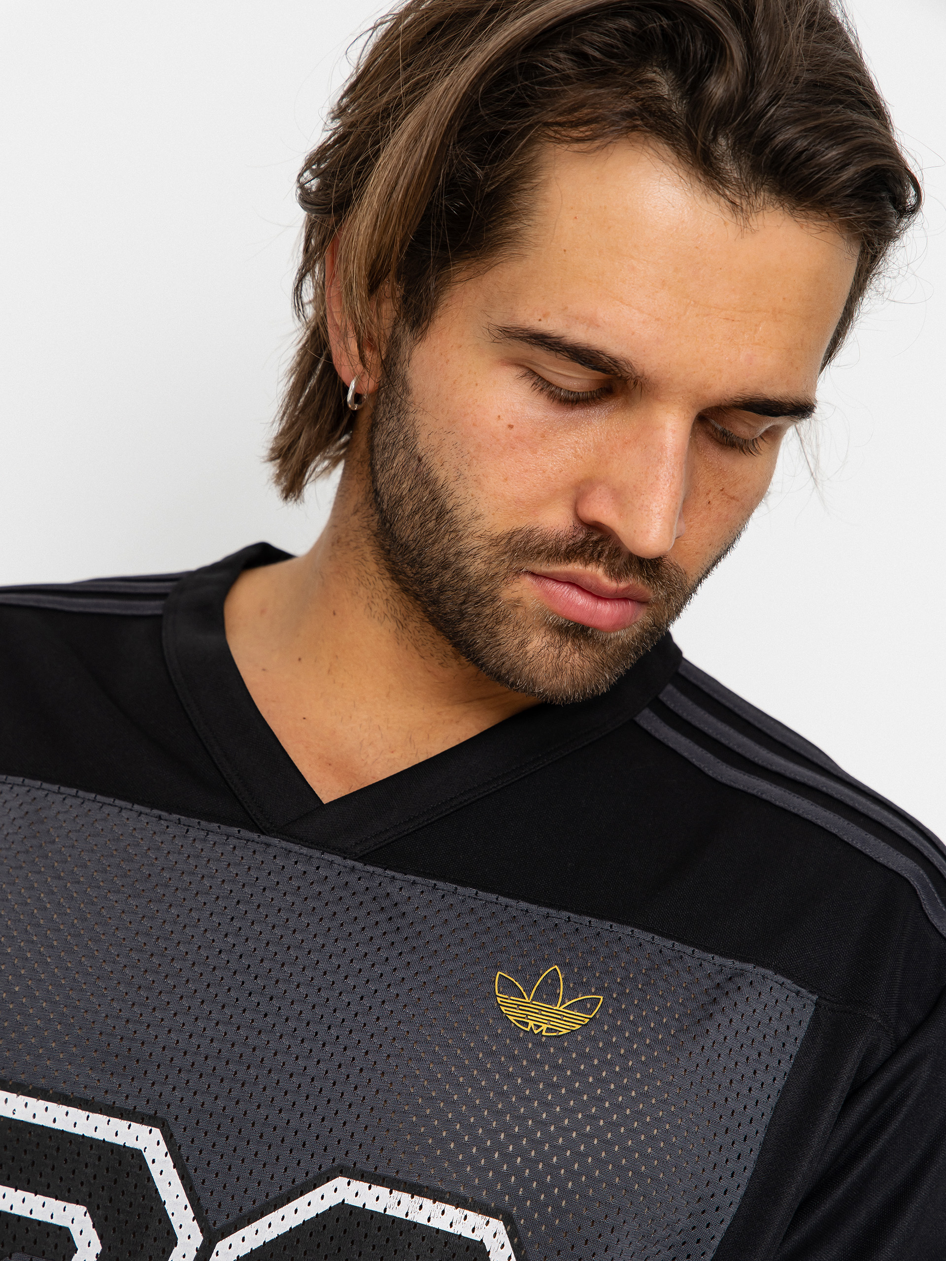 Футболка adidas Tyshawn Jrsy (black/ironmt/carbon)