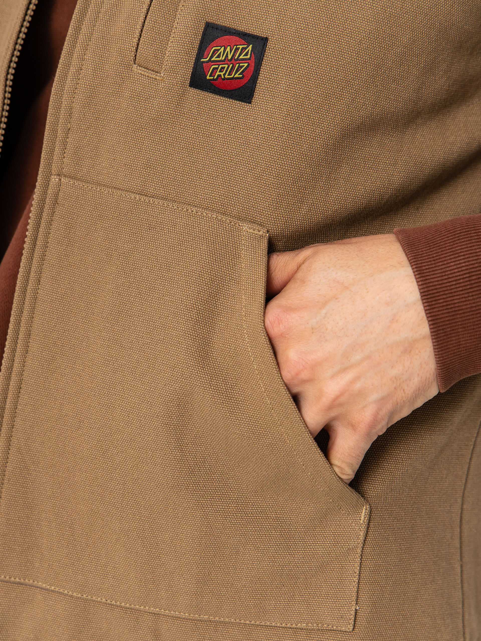 Безрукавка Santa Cruz Classic Label (taupe)