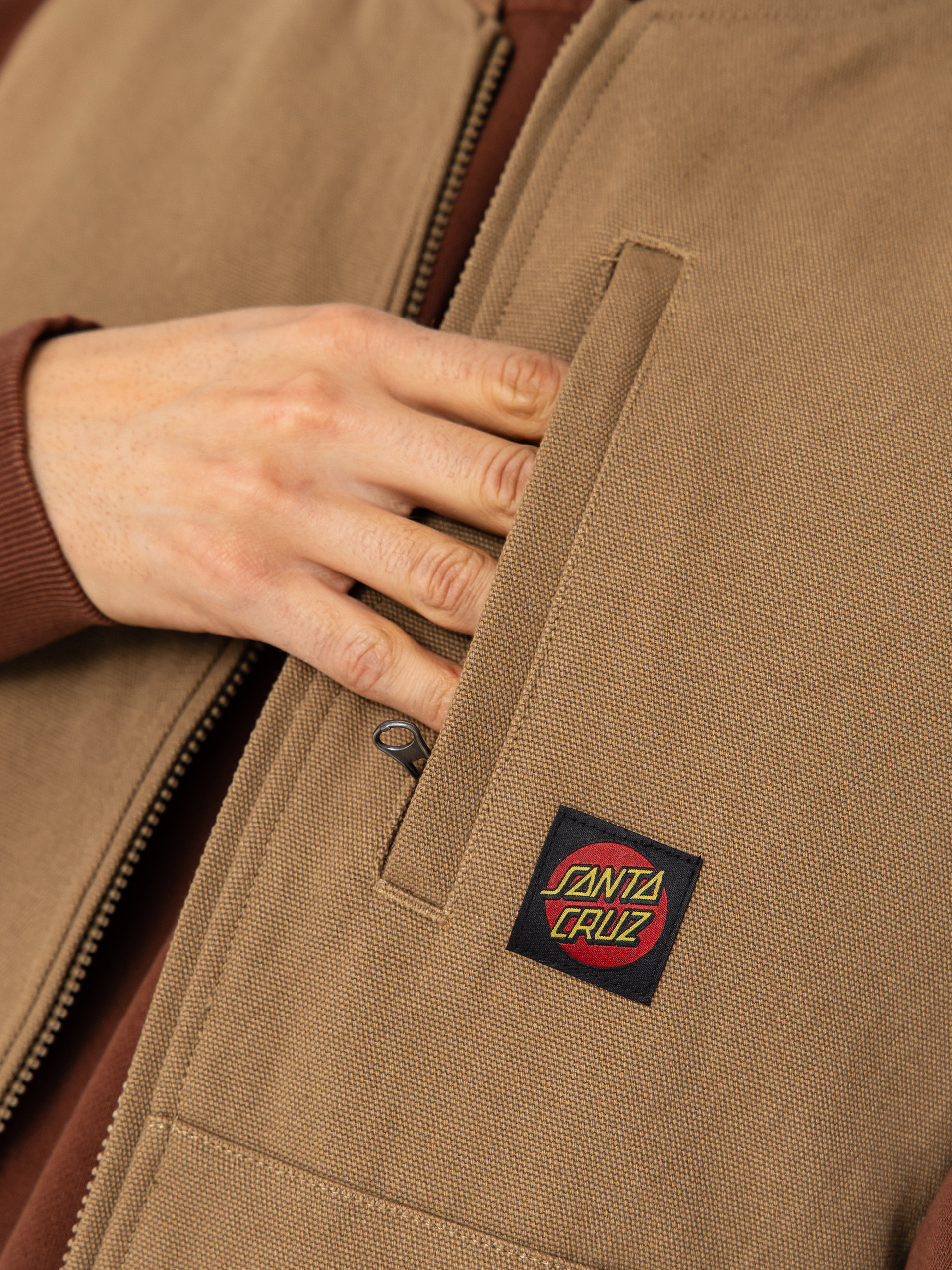 Безрукавка Santa Cruz Classic Label (taupe)