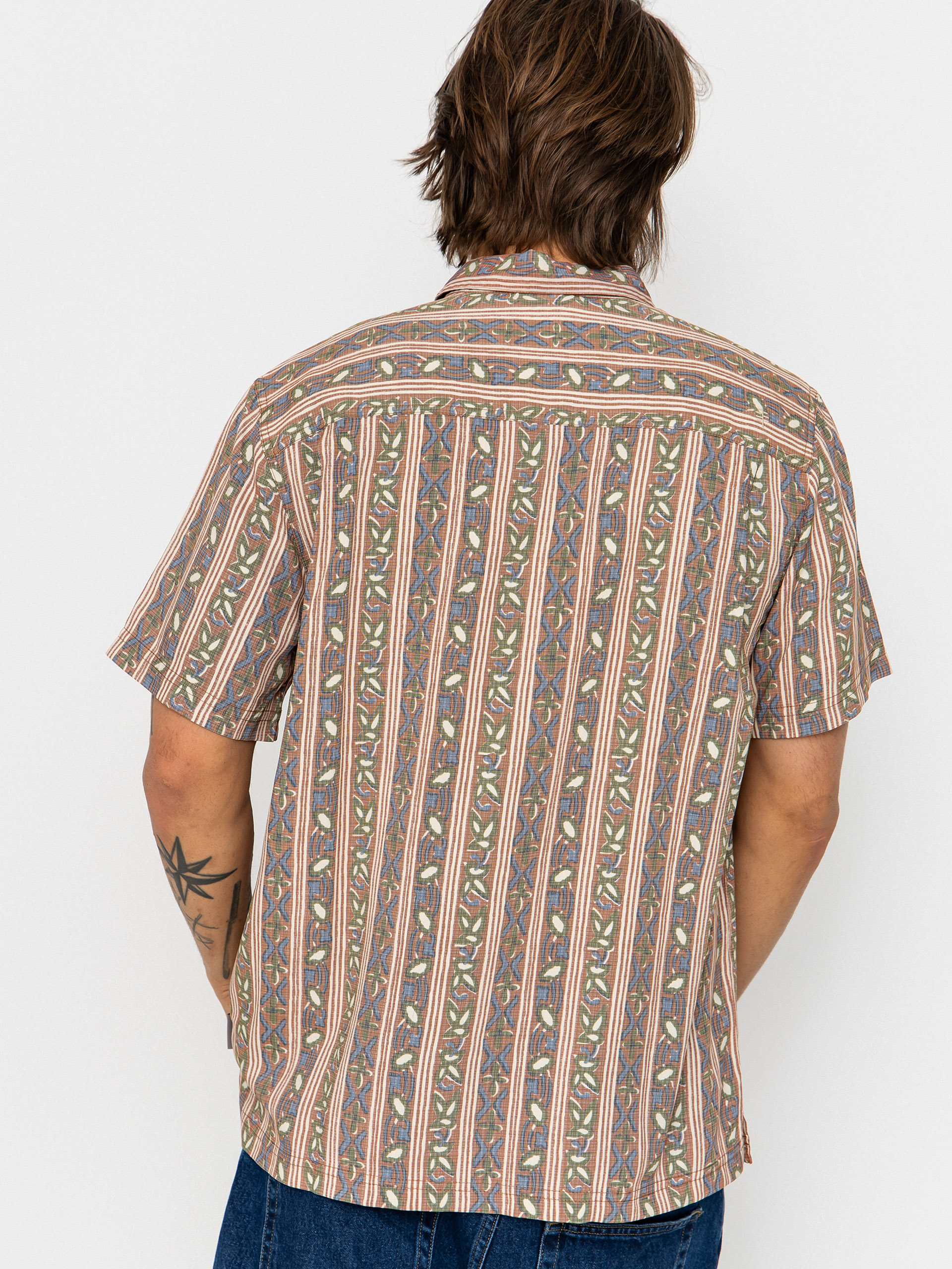 Сорочка Royal Robbins Camino Pucker (mahogany botanist pt)