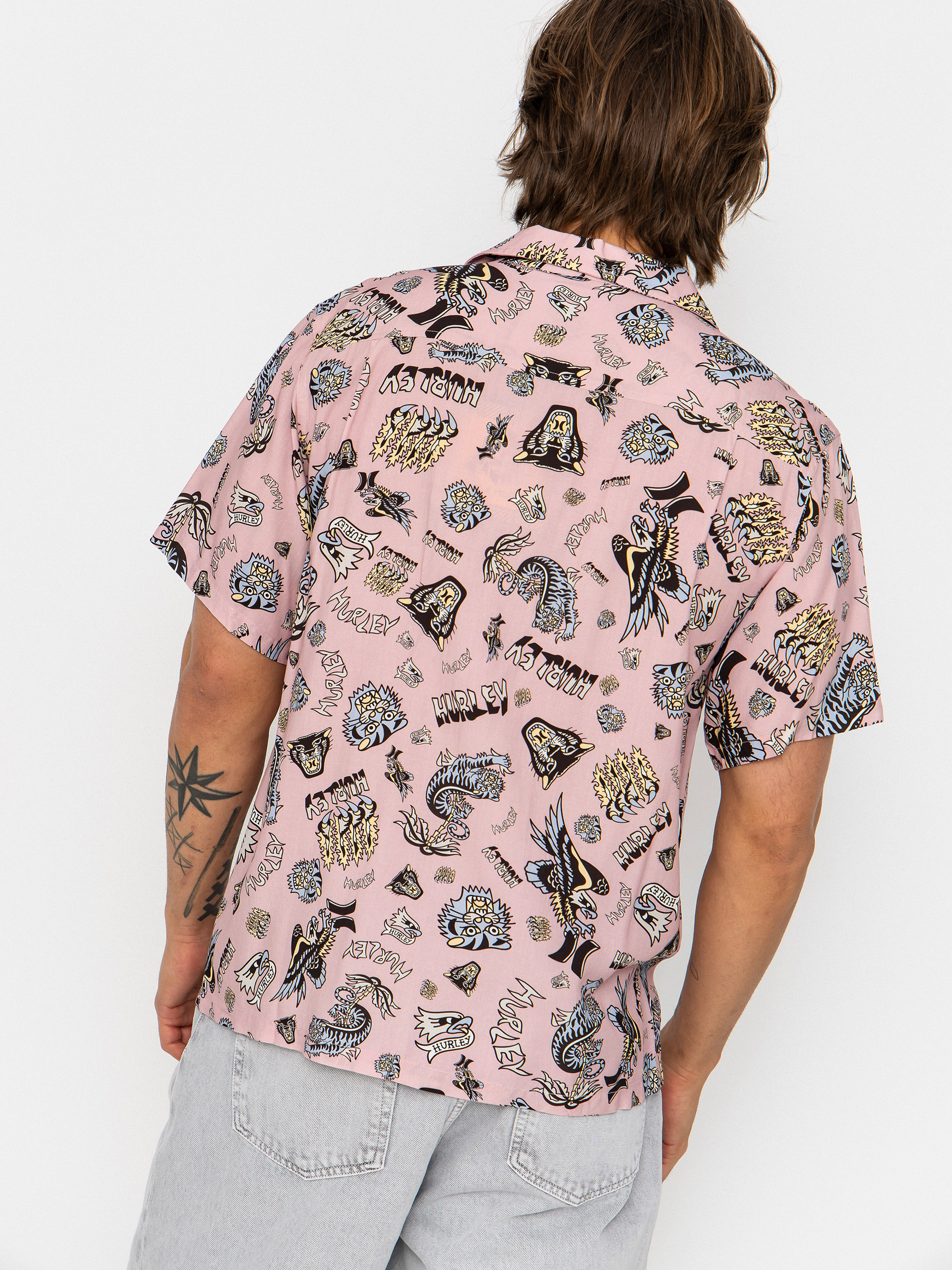 Сорочка Hurley Woven Etam (beach clay)