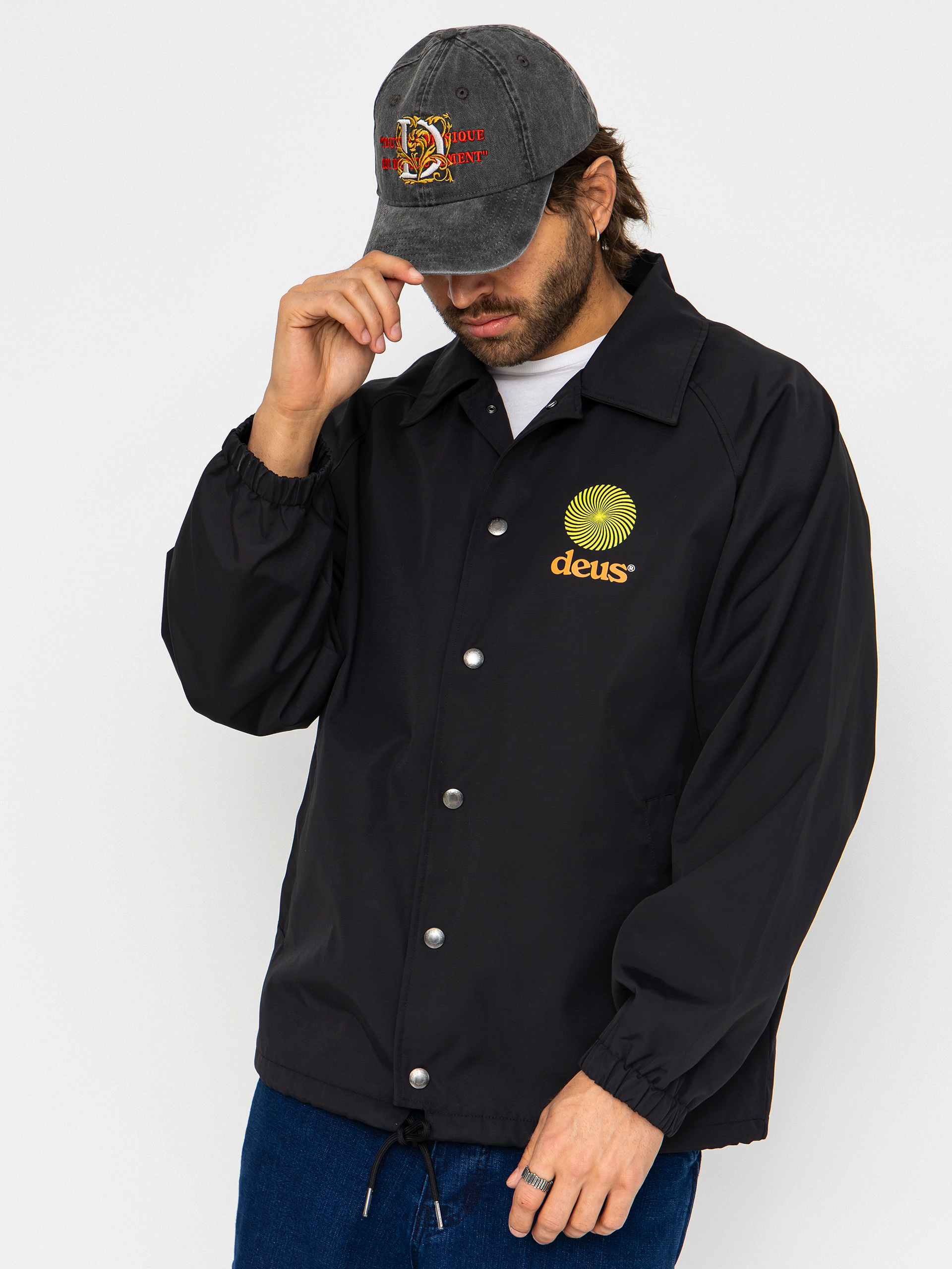 Куртка Deus Ex Machina Strata Coach (black)