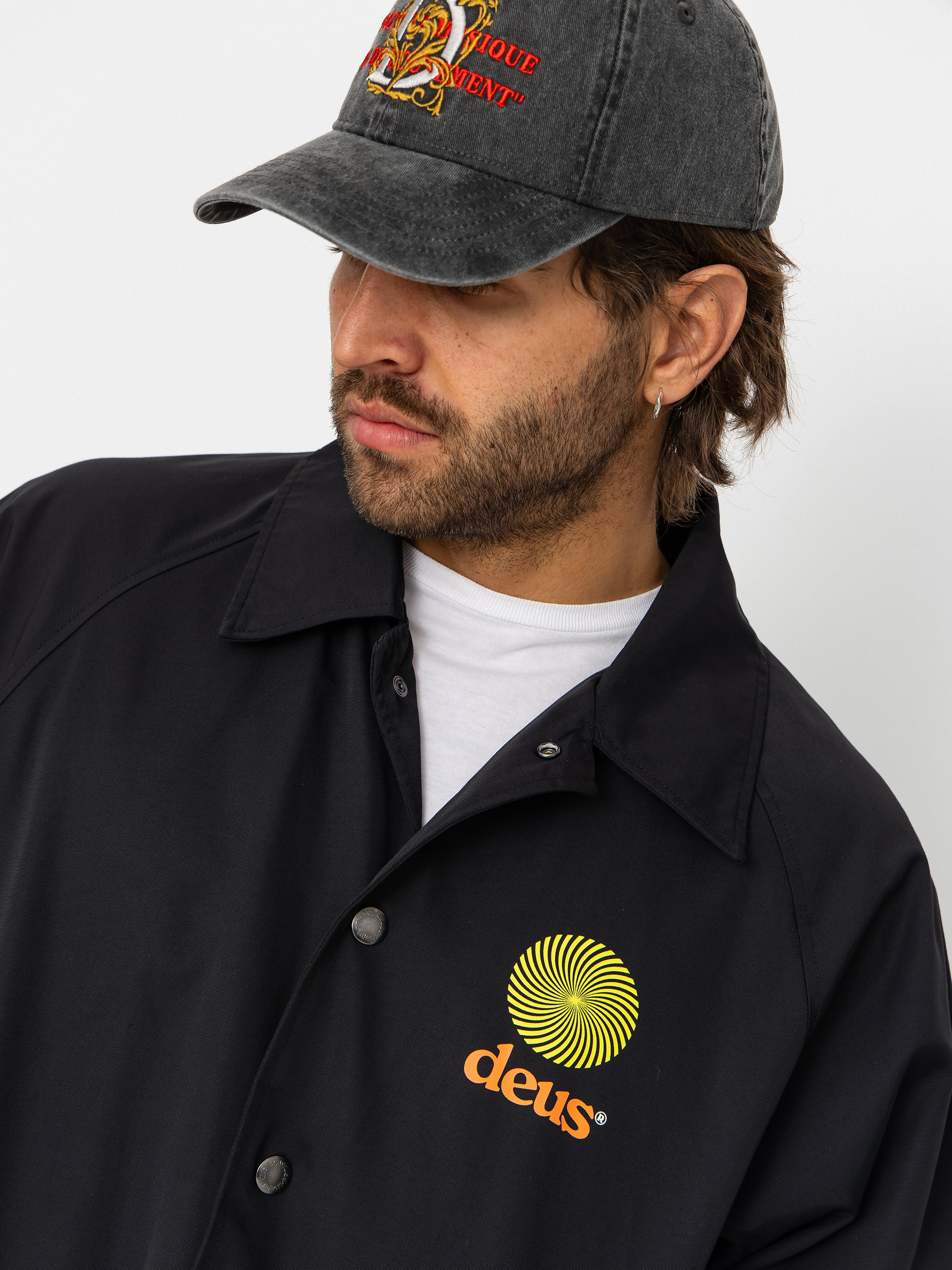 Куртка Deus Ex Machina Strata Coach (black)