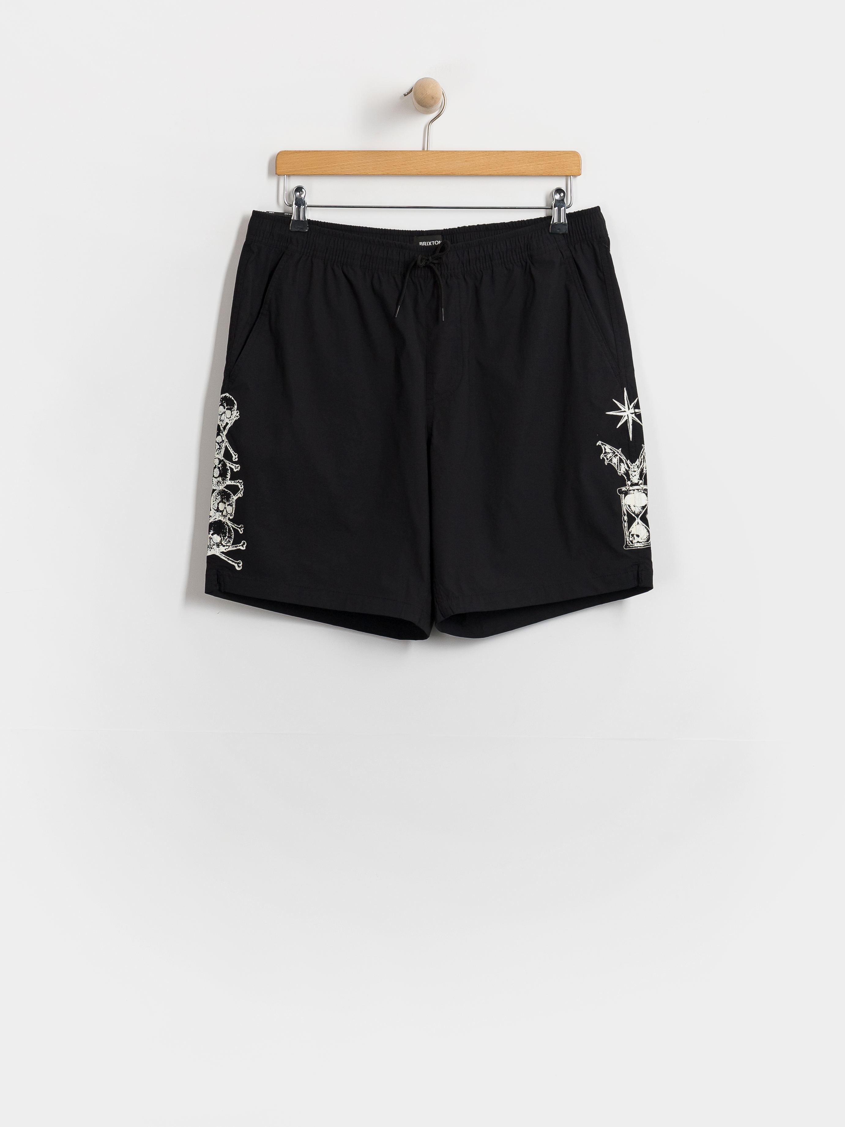 Шорти Brixton Everyday Stretch Hybrid (black/white)