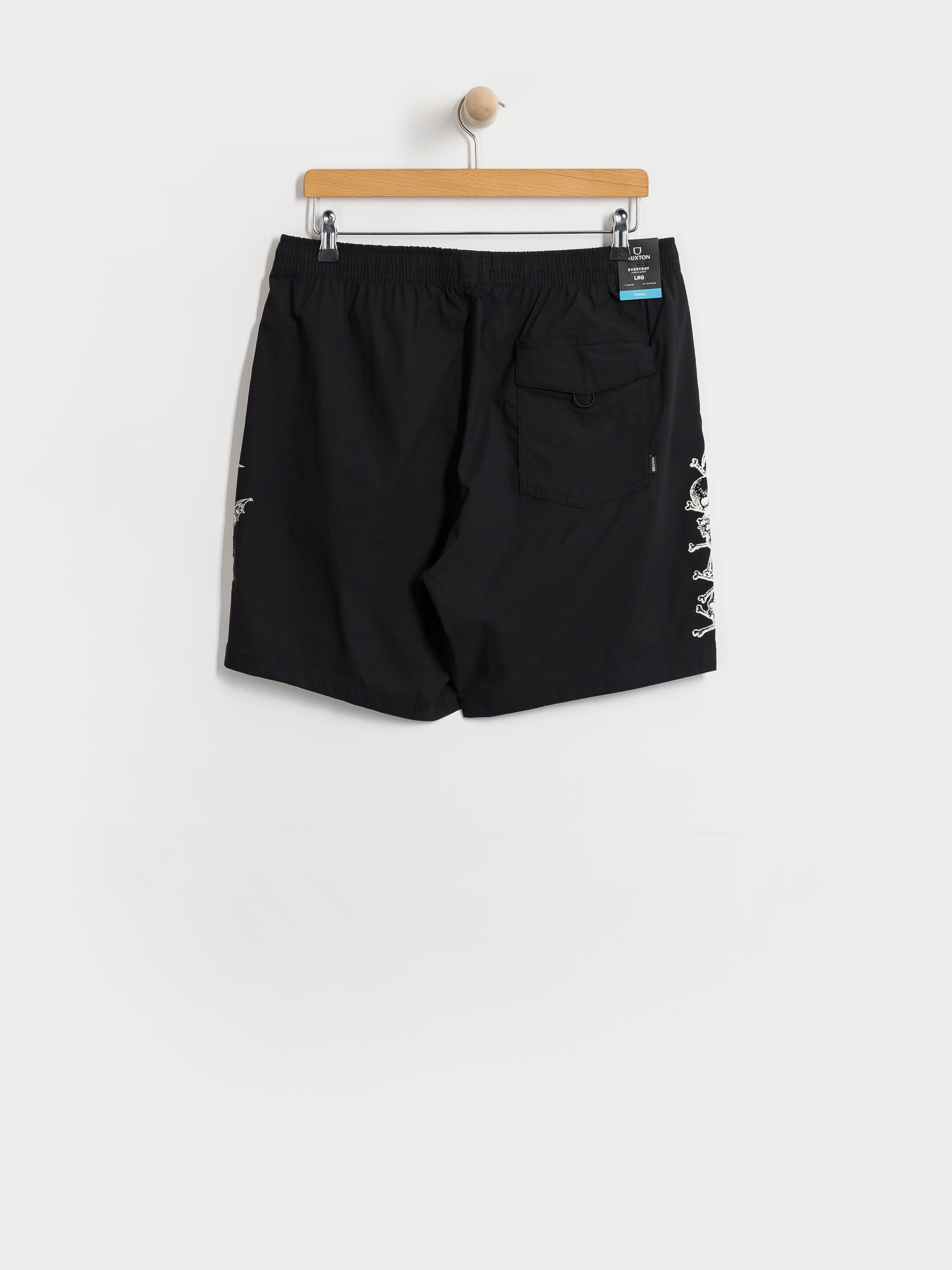Шорти Brixton Everyday Stretch Hybrid (black/white)