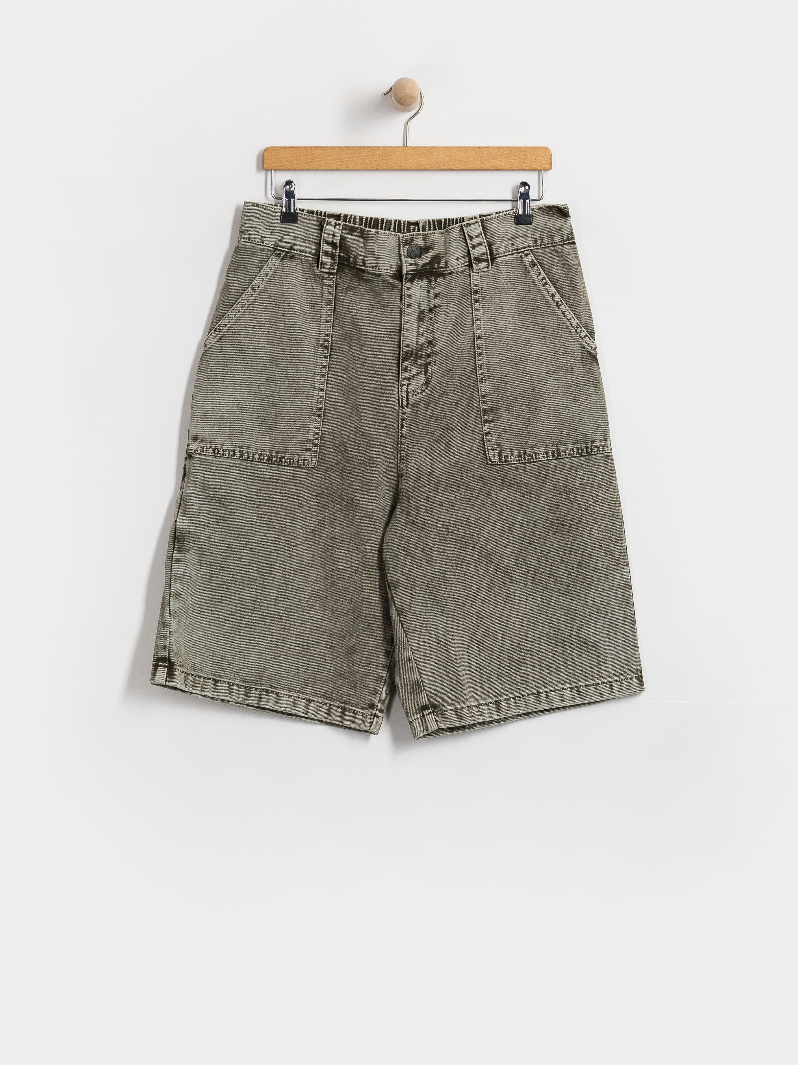 Шорти Poetic Collective Painter (grey denim wash)