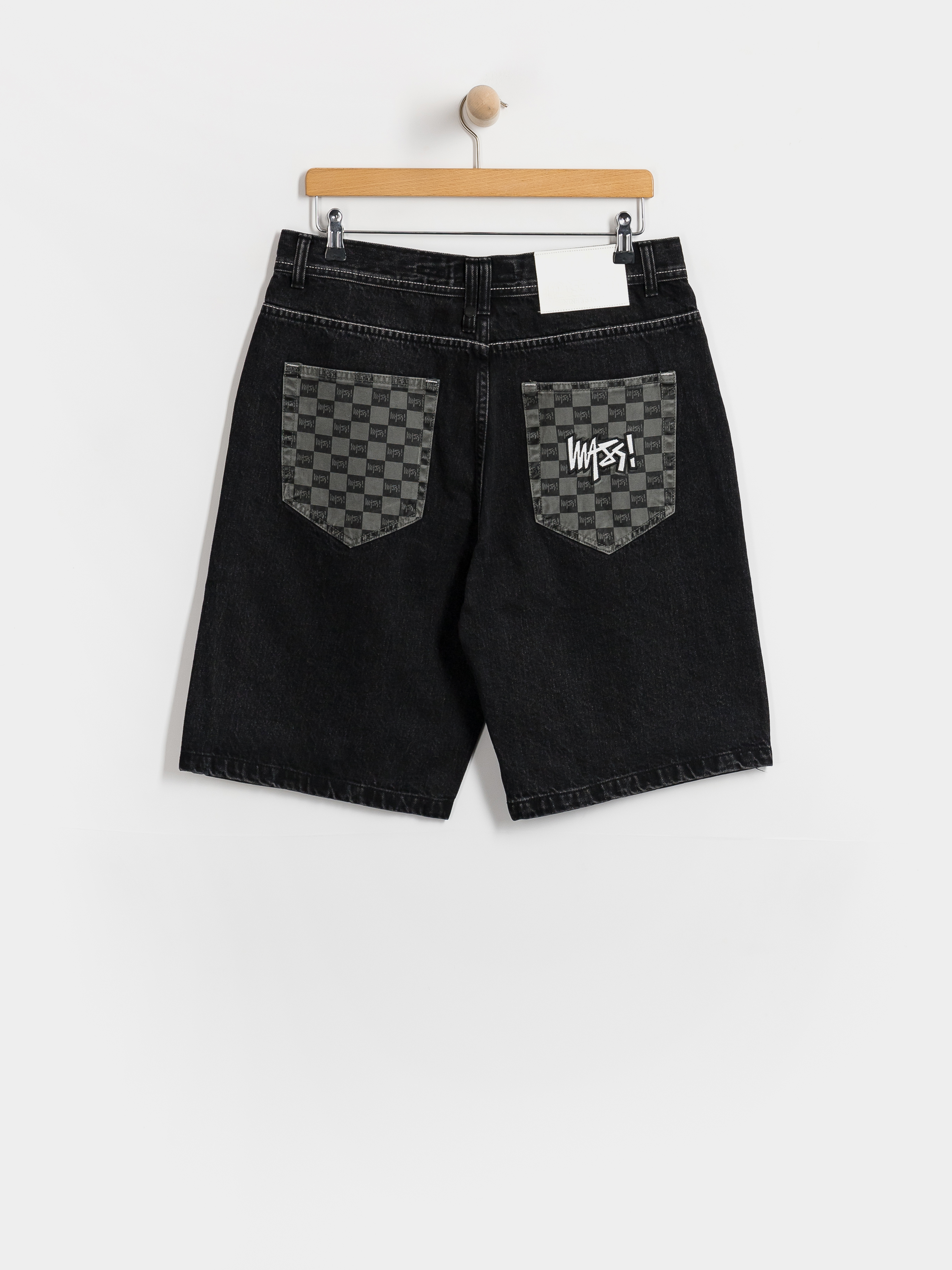 Шорти MassDnm Jeans Higher (black washed)