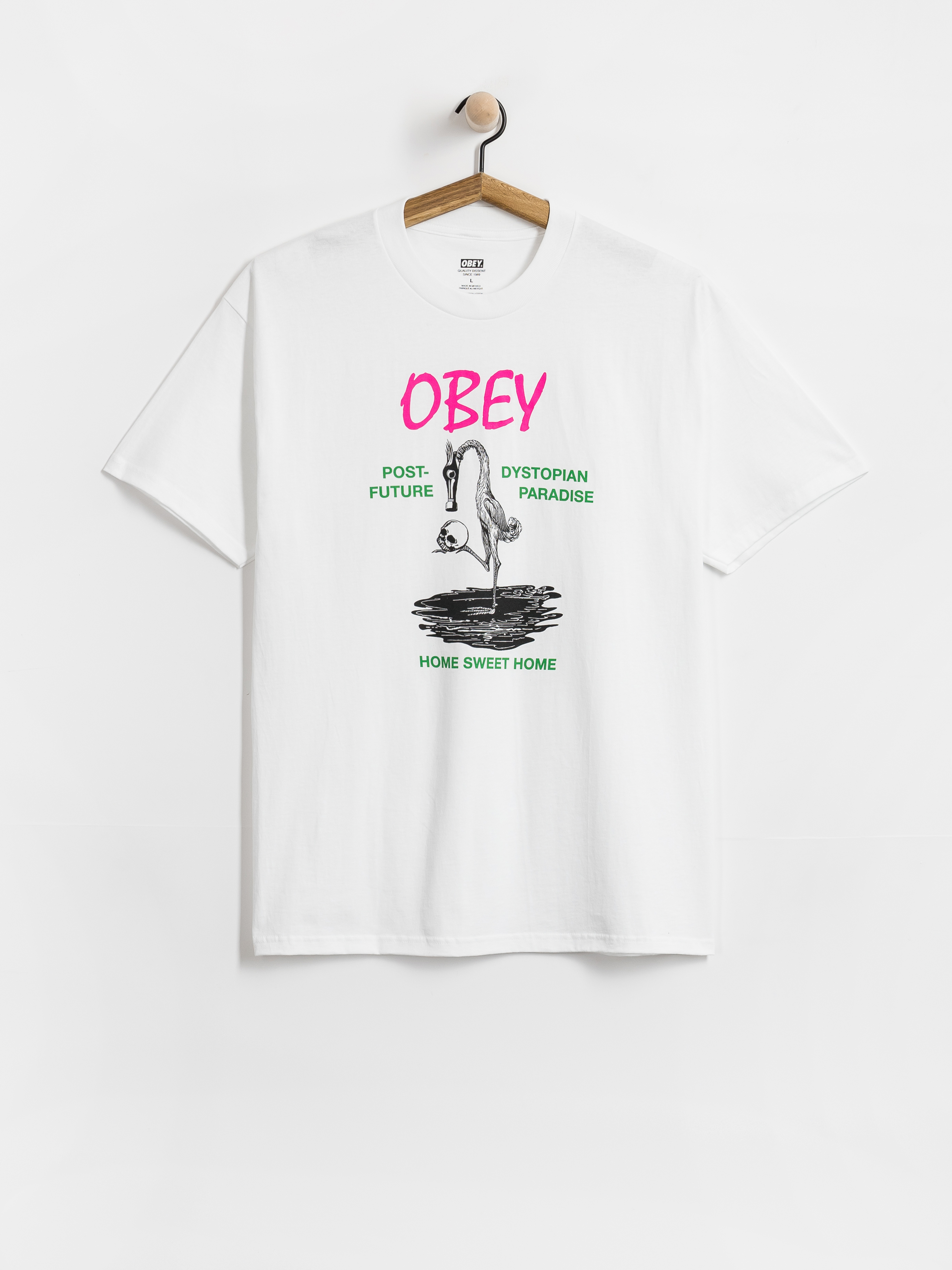 Футболка OBEY Post Future (white)