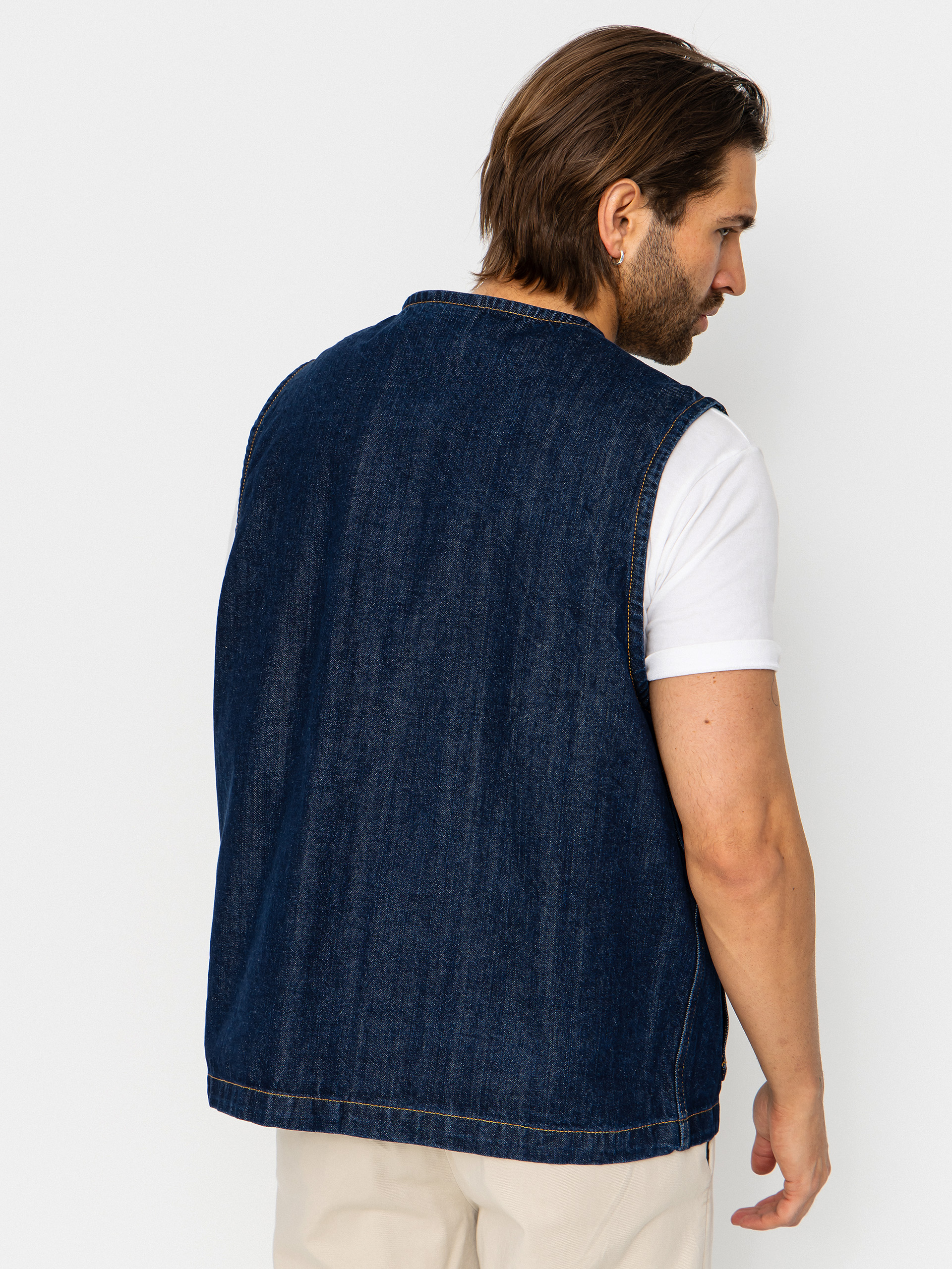 Безрукавка Dickies X Harley Davidson Denim (rinsed indigo blue)
