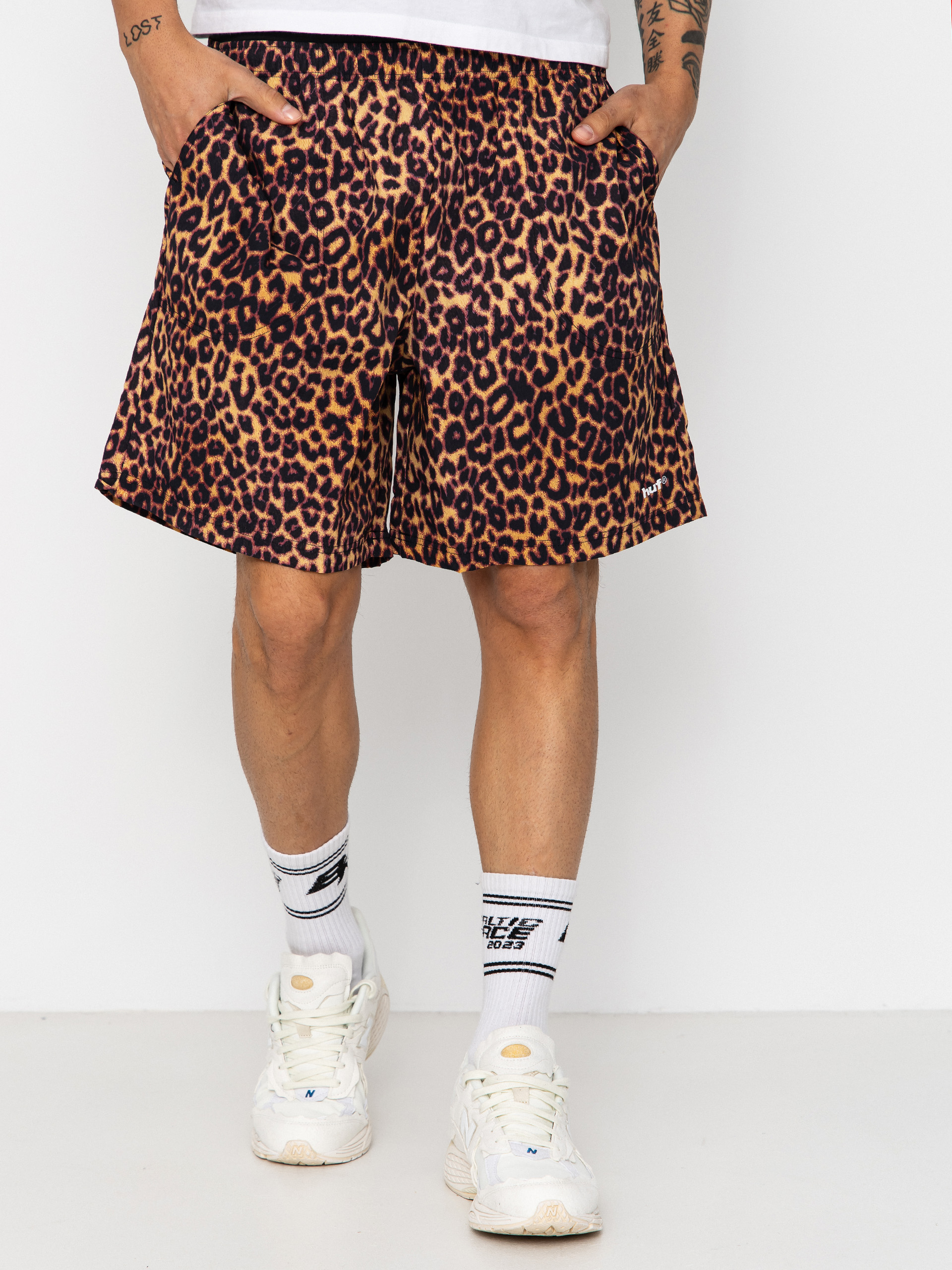 Шорти HUF 89 Printed Easy (brown)