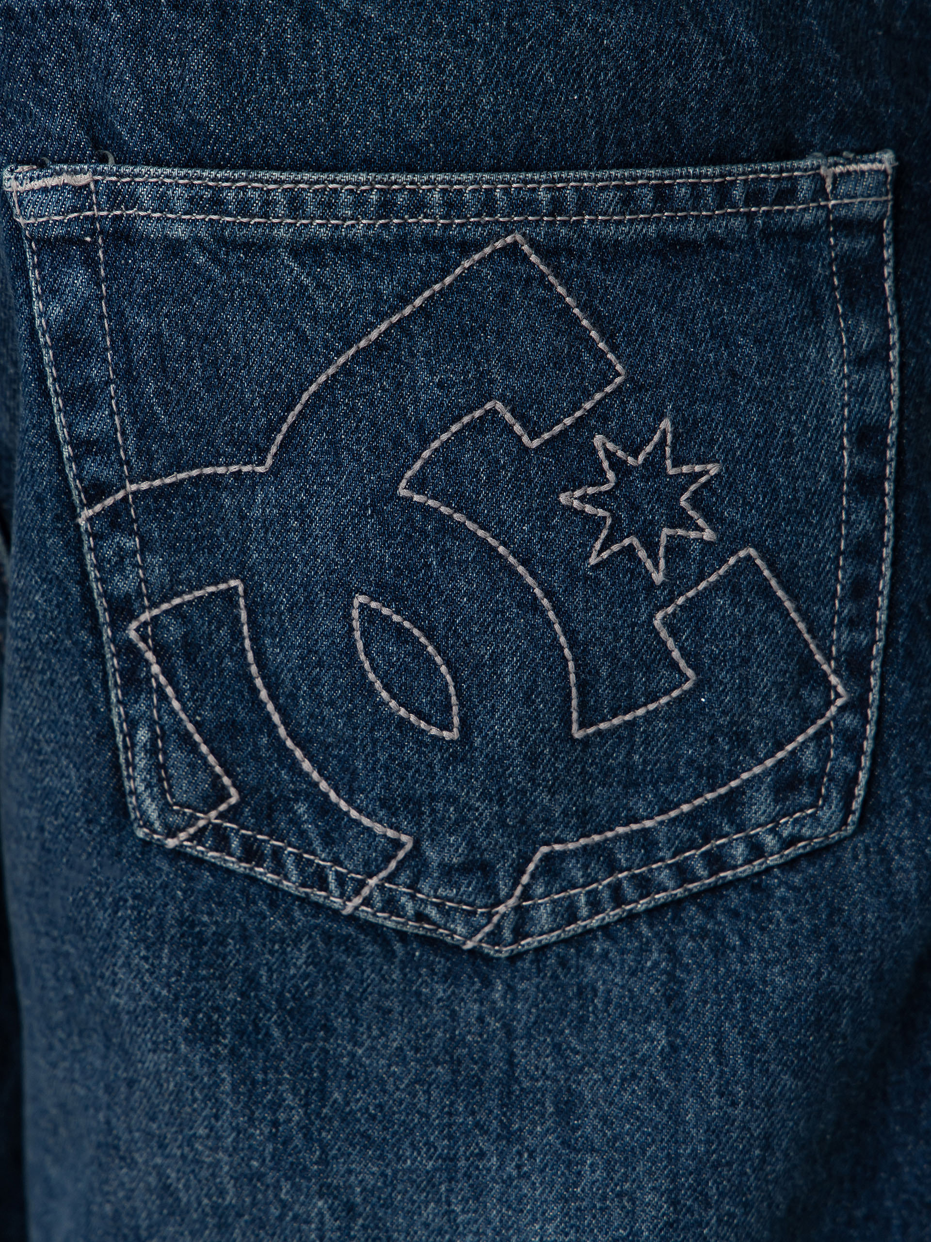 Штани DC Worker Baggy Denim Double That (dark denim)