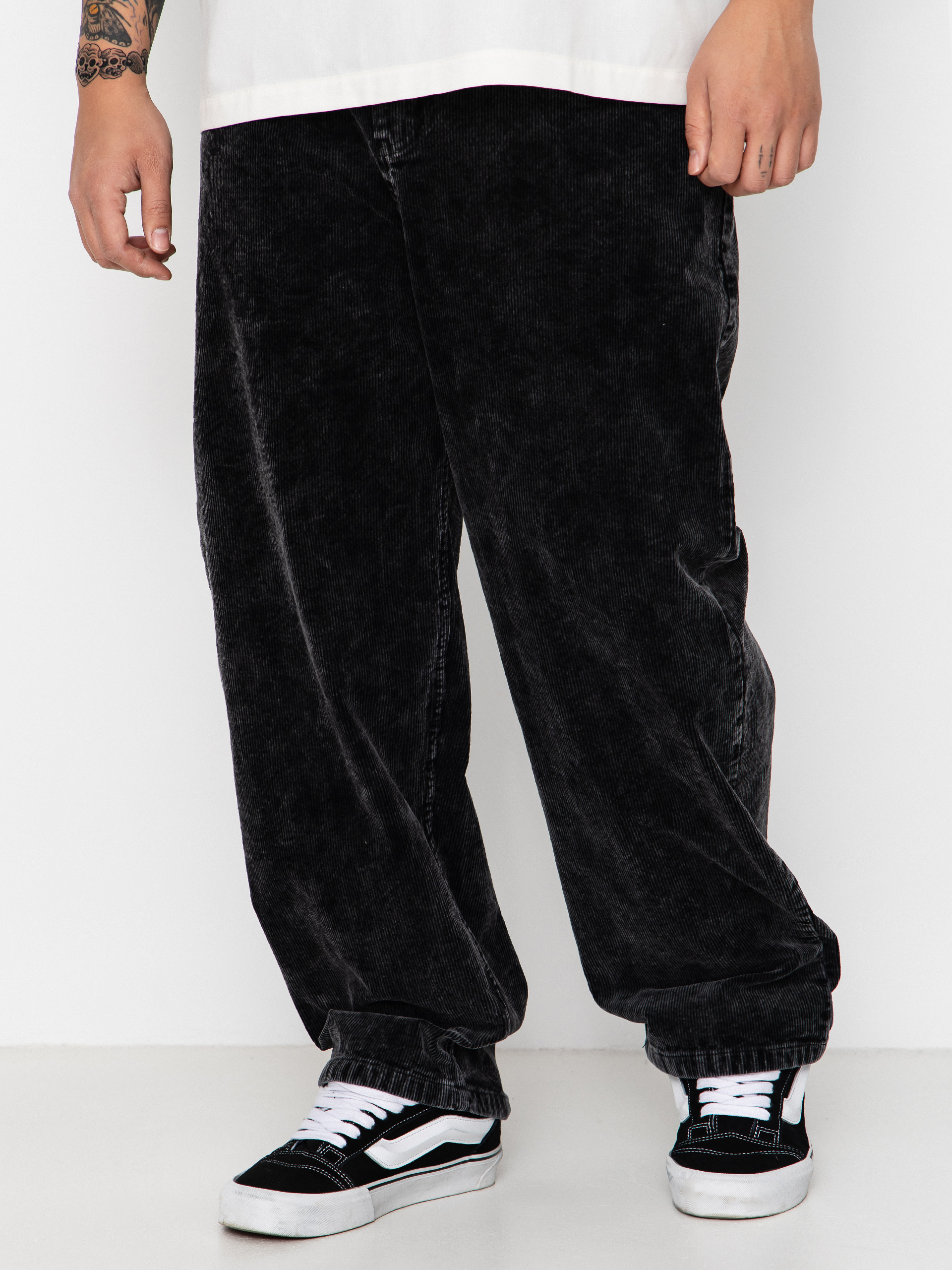 Штани Wasted Paris Faded Corduroy Casper (faded black)