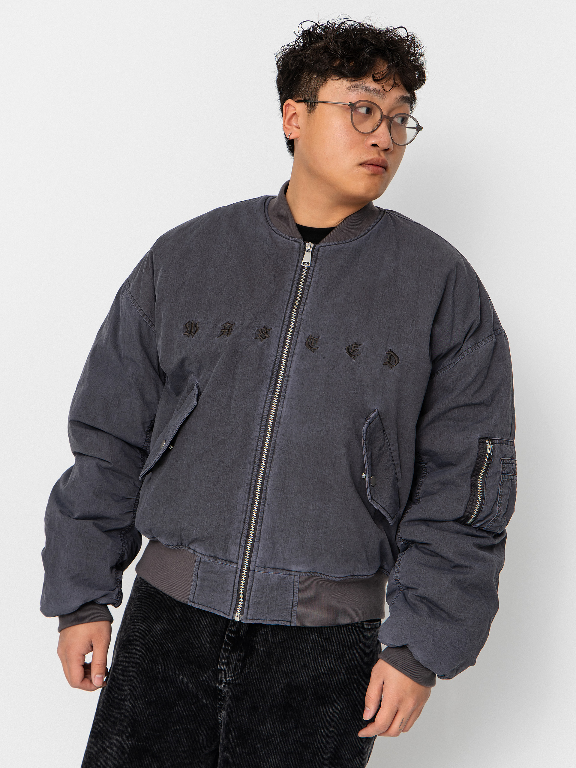 Куртка Wasted Paris Splinter Bombers (stone grey)