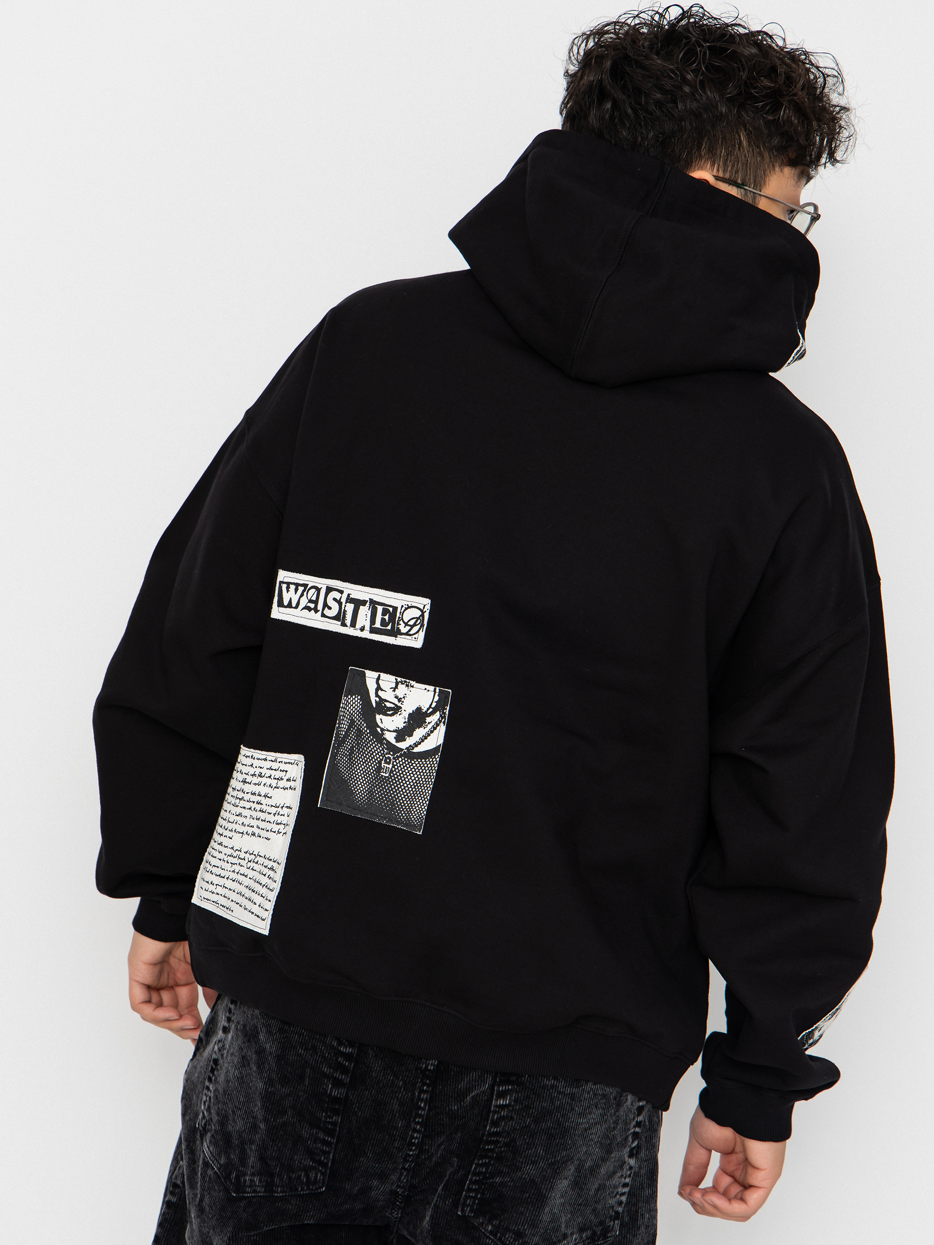 Худі Wasted Paris Taunt Boxy ZHD (black)