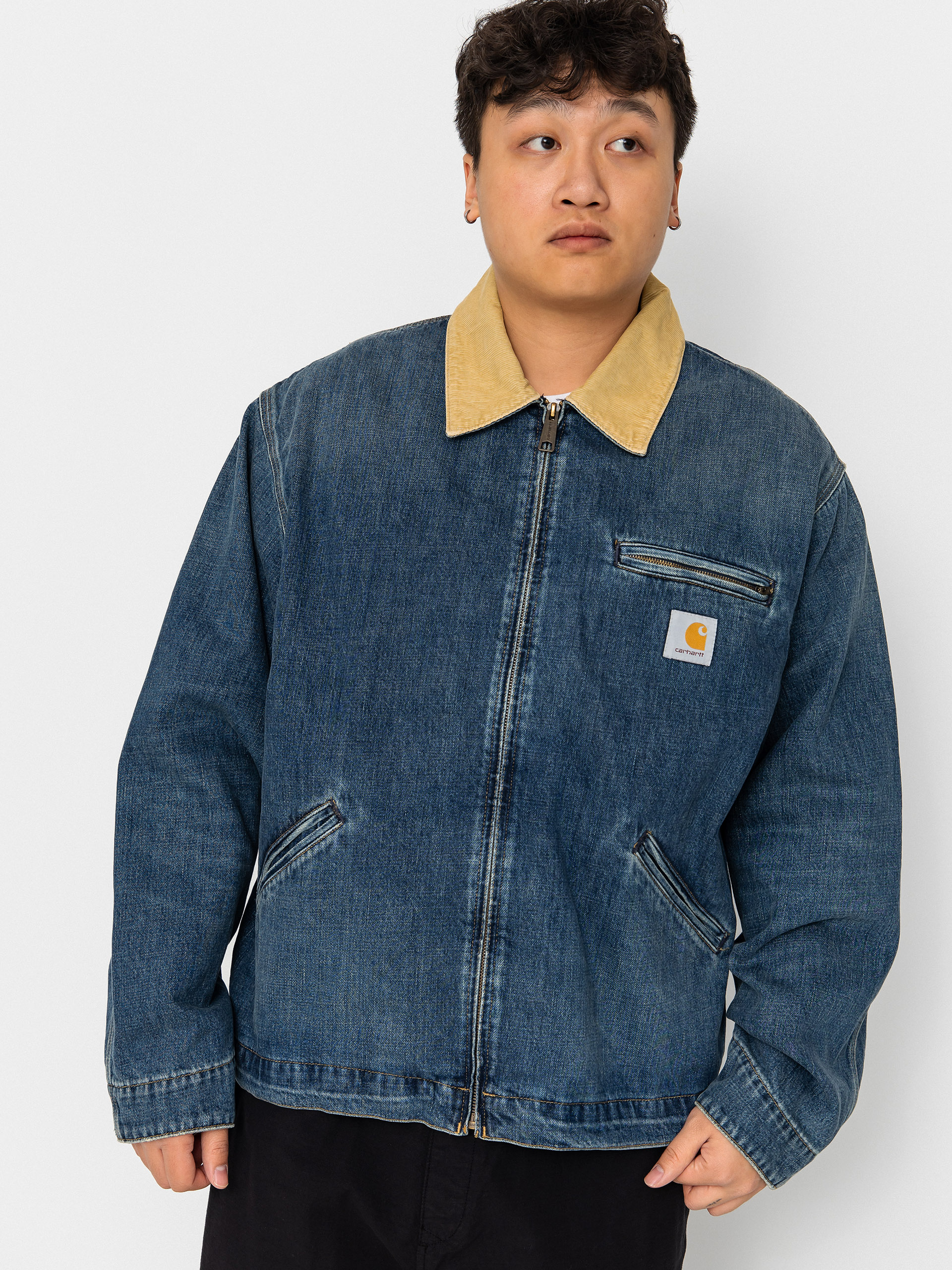 Куртка Carhartt WIP OG Detroit (blue/dusty h brown)