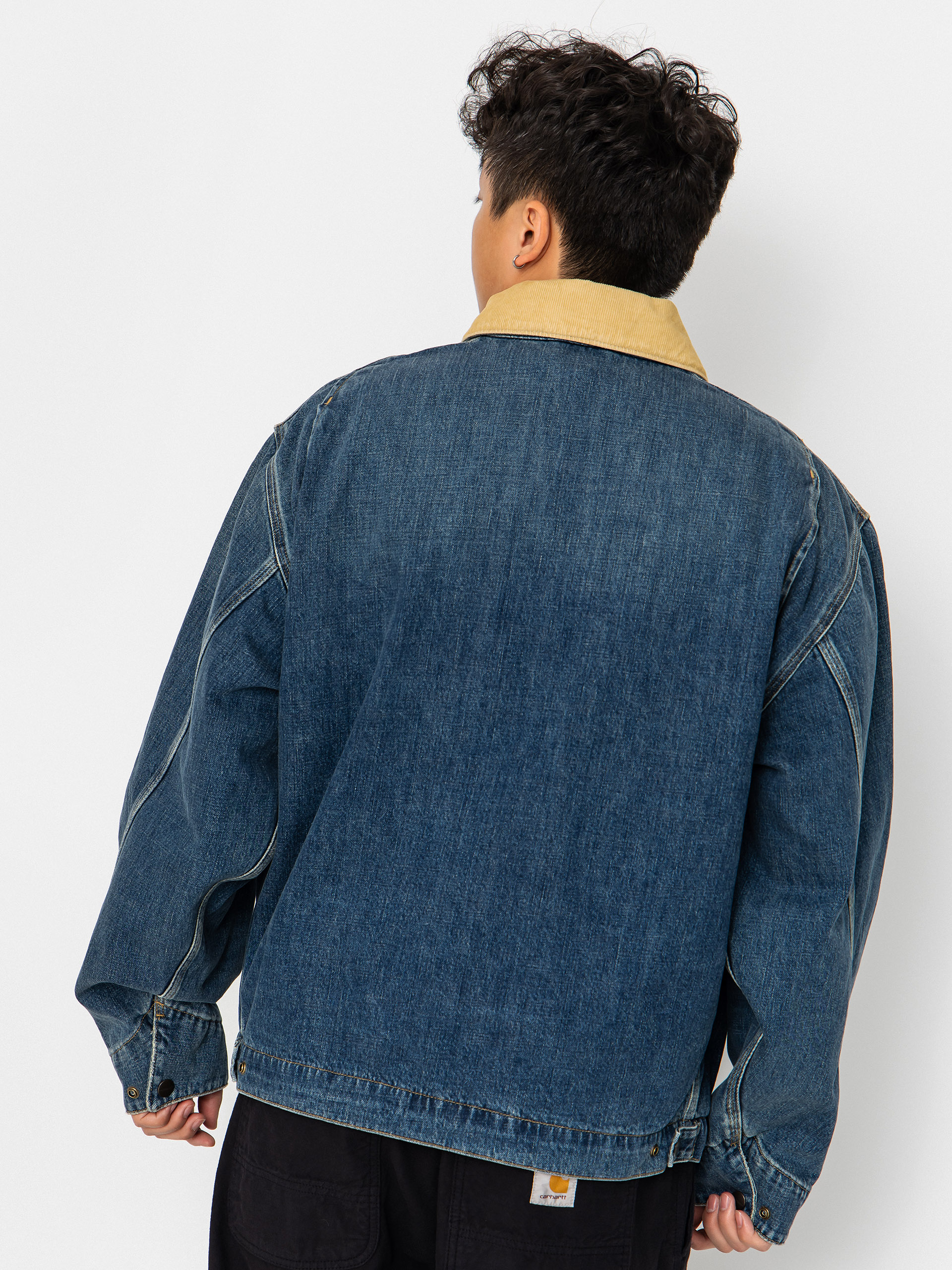 Куртка Carhartt WIP OG Detroit (blue/dusty h brown)