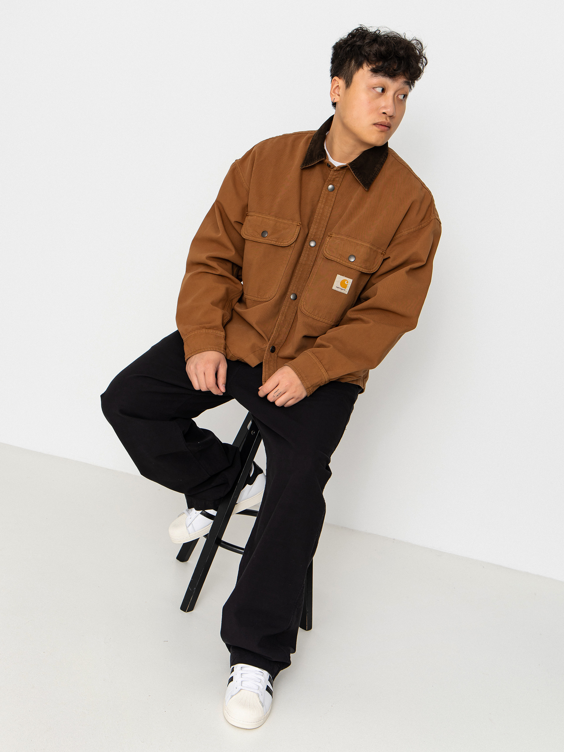 Куртка Carhartt WIP Prescott (hamilton brown/tobacco)