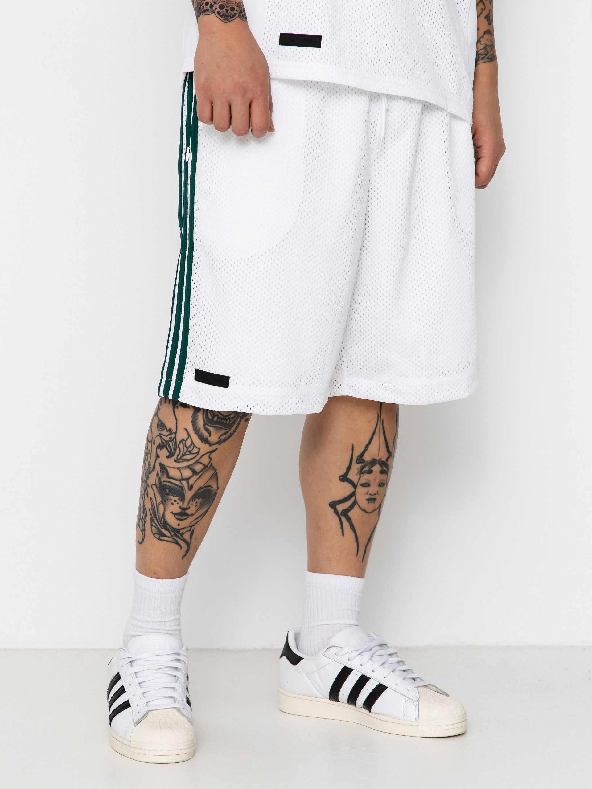Шорти adidas Tyshawn B (white/magold/cgreen)