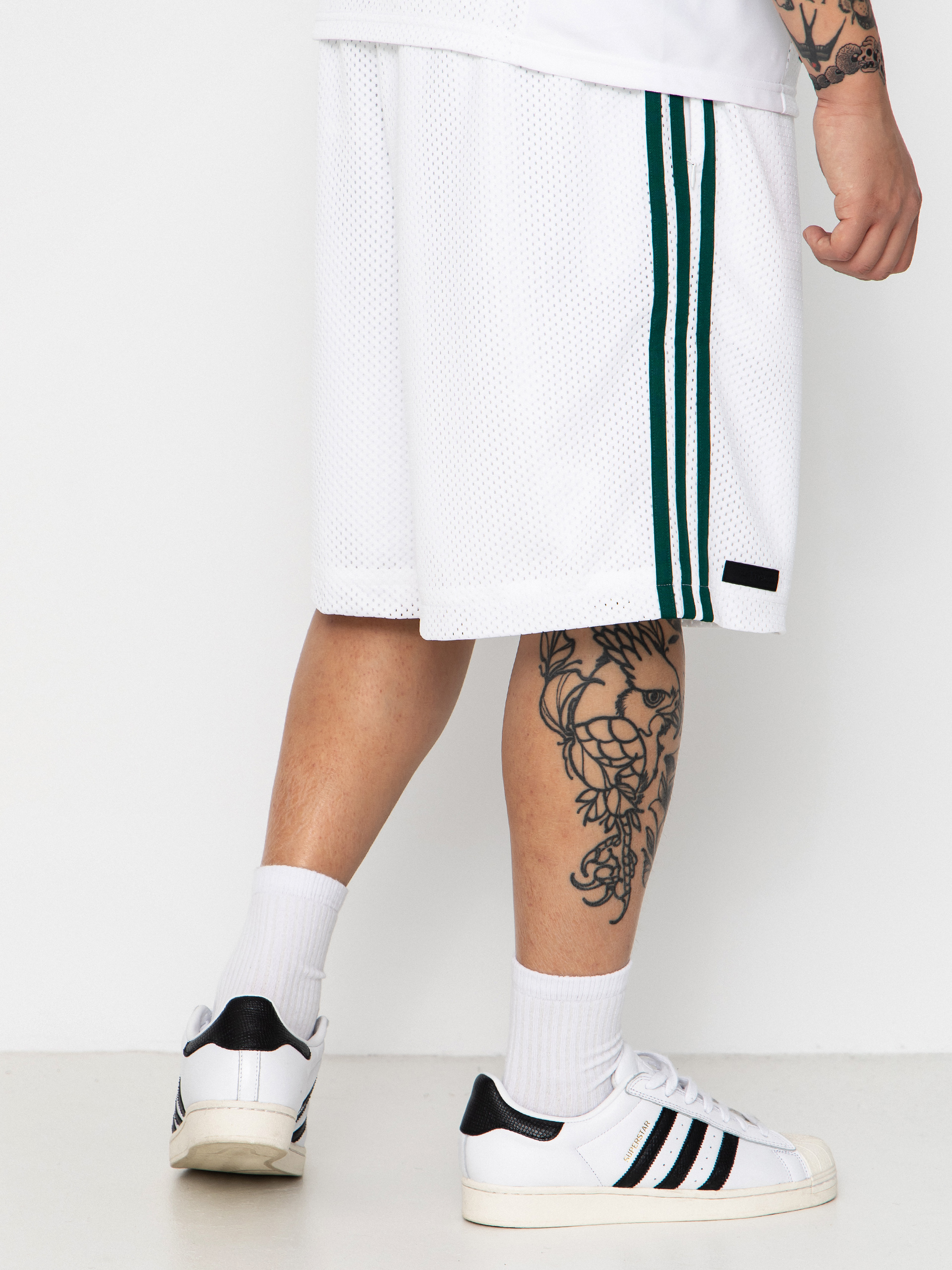 Шорти adidas Tyshawn B (white/magold/cgreen)