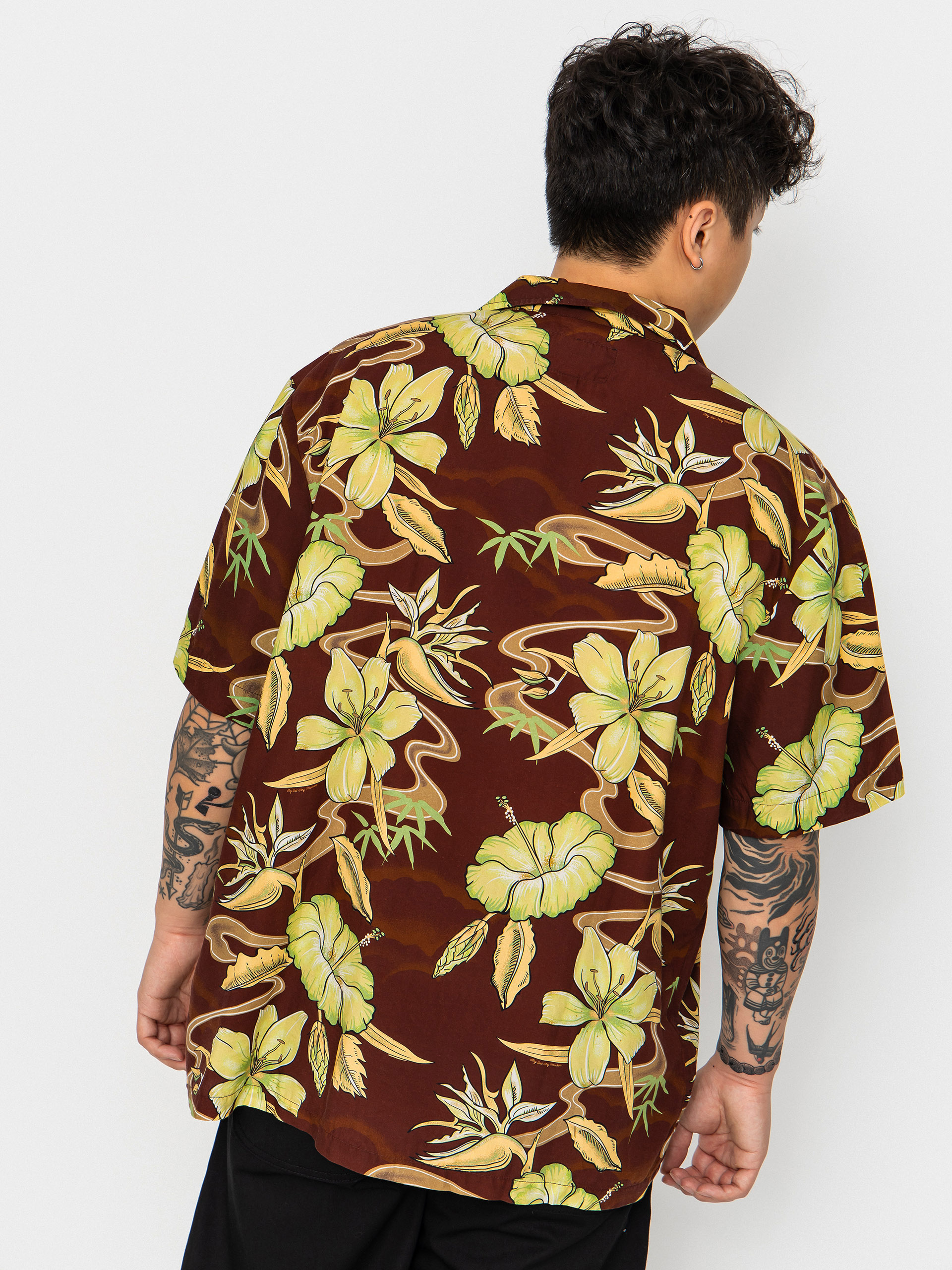 Сорочка Deus Ex Machina Broadus (brown)