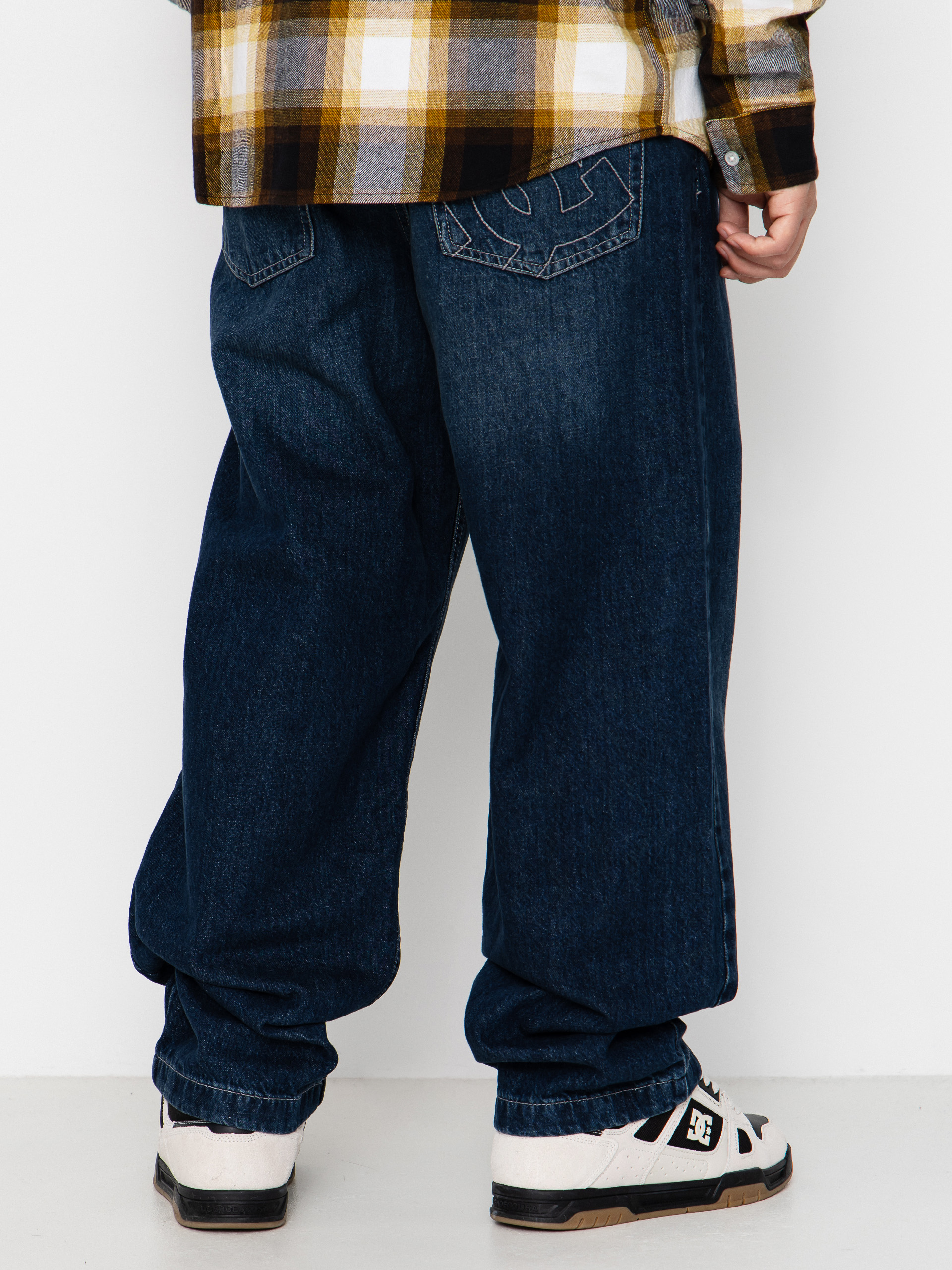 Штани DC Worker Baggy Denim Double That (dark denim)