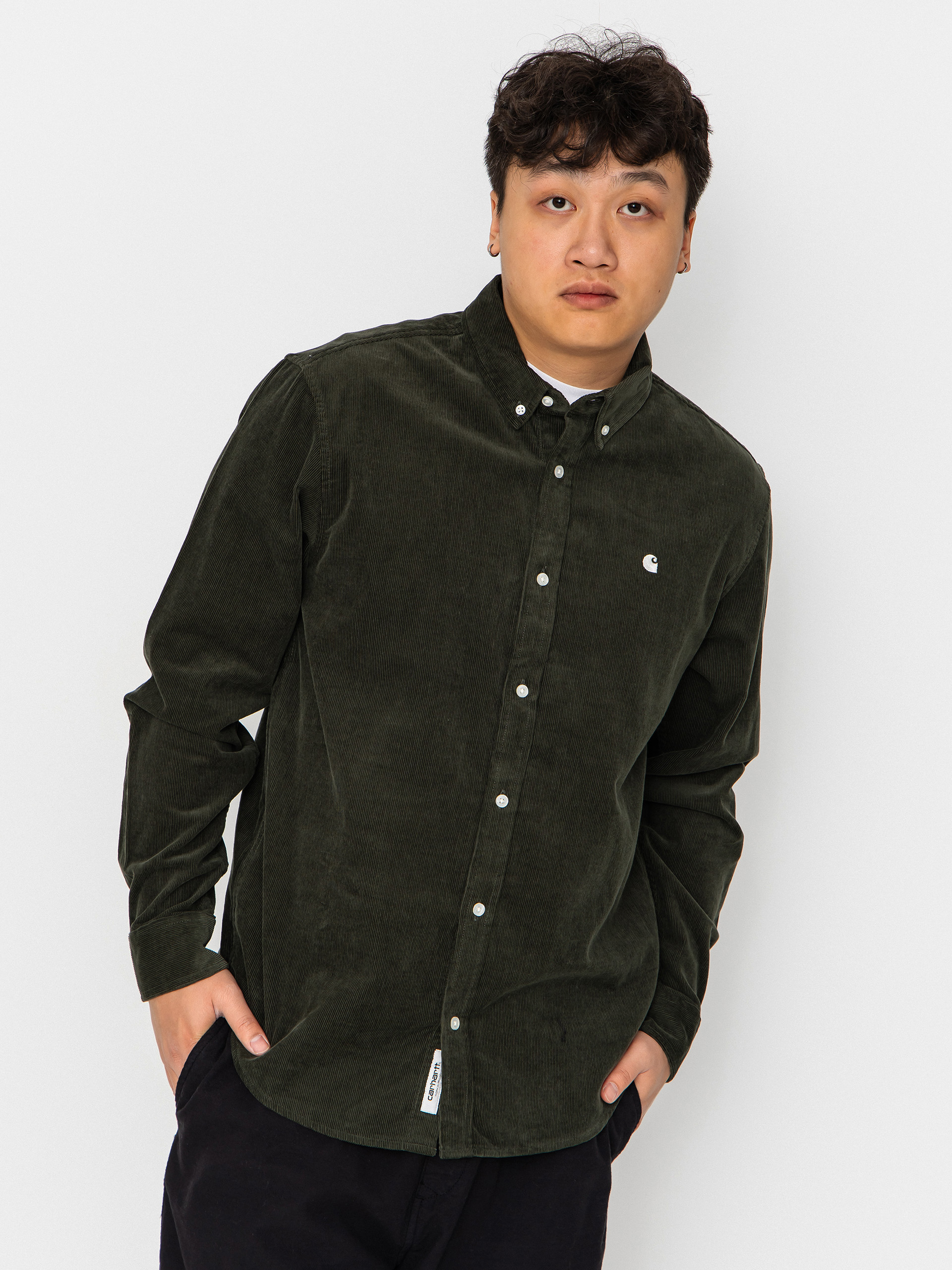 u0421u043eu0440u043eu0447u043au0430 Carhartt WIP Madison Fine Cord (opuntia/wax)