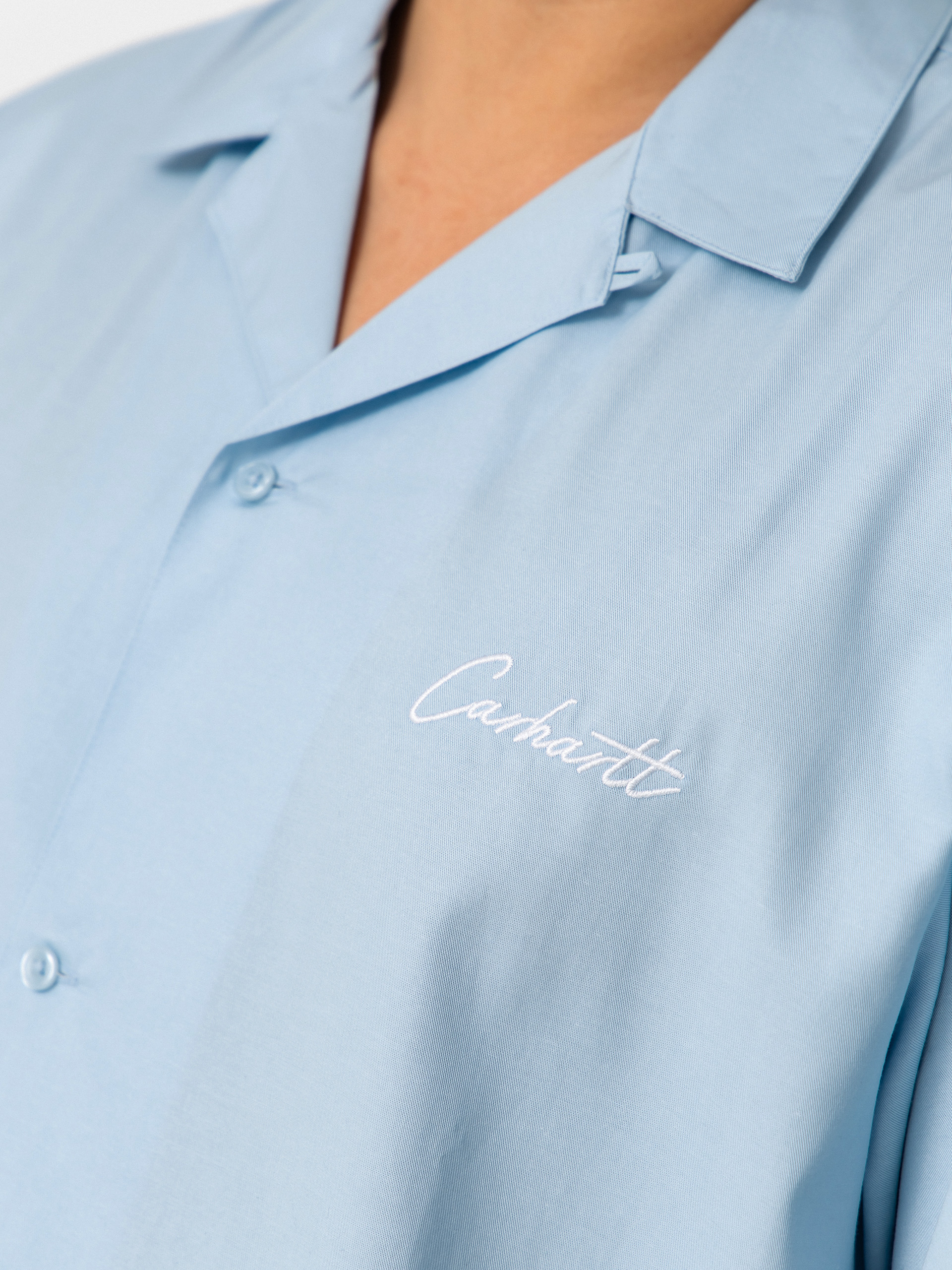 Сорочка Carhartt WIP Delray (icaria/white)