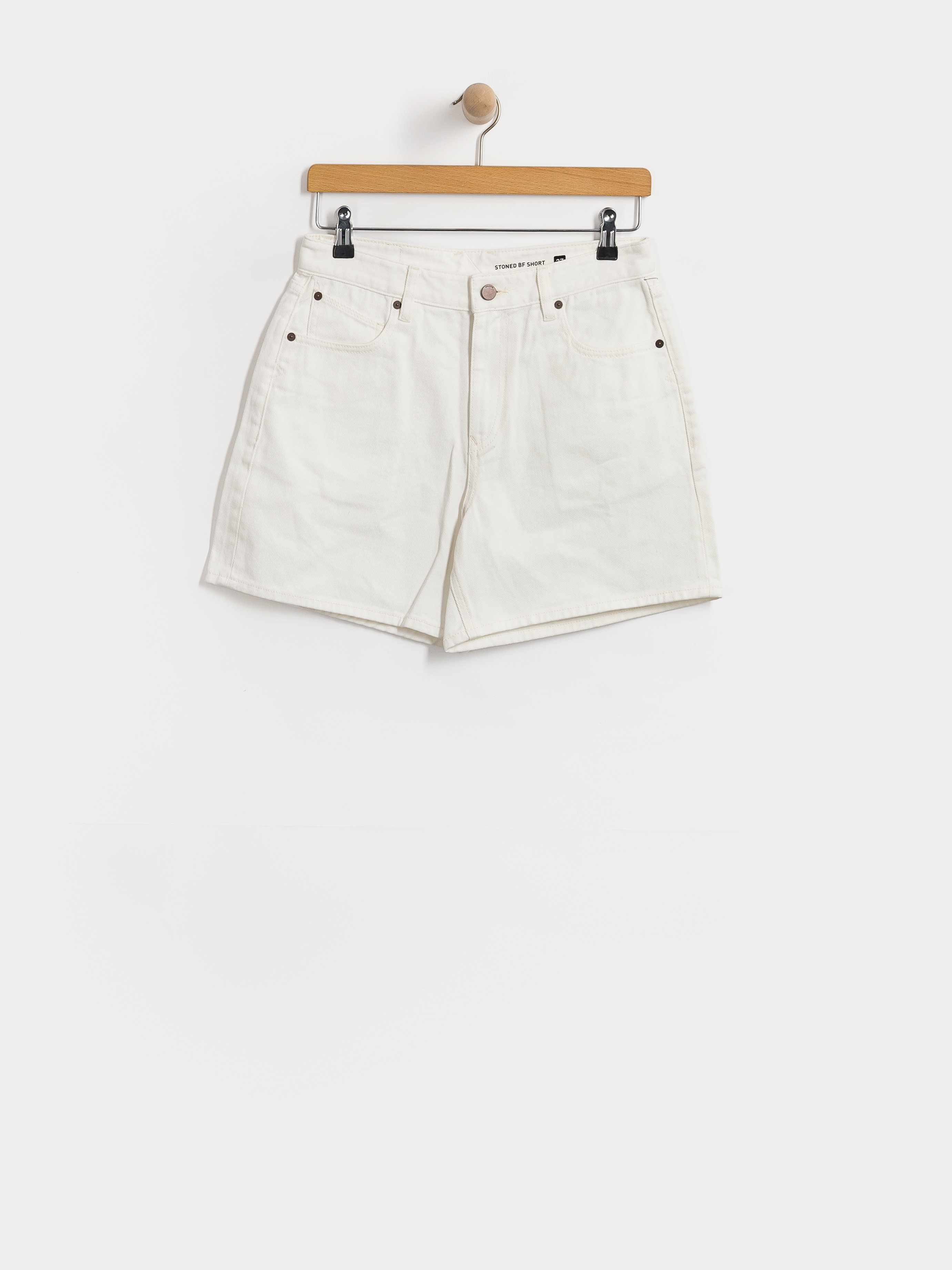 Шорти Volcom Stoned Bf Wmn (vintage white)