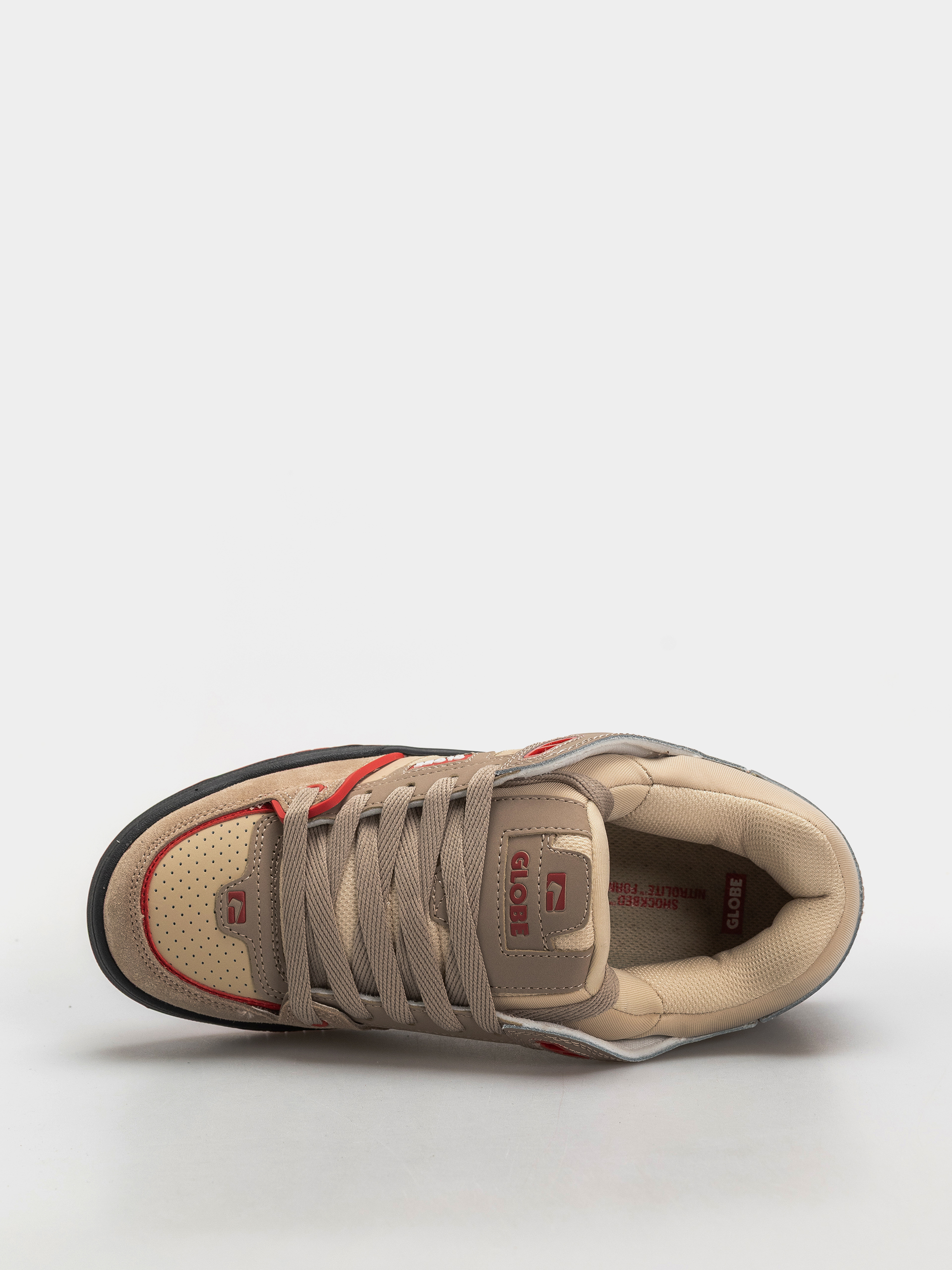 Взуття Globe Fusion (khaki/red)