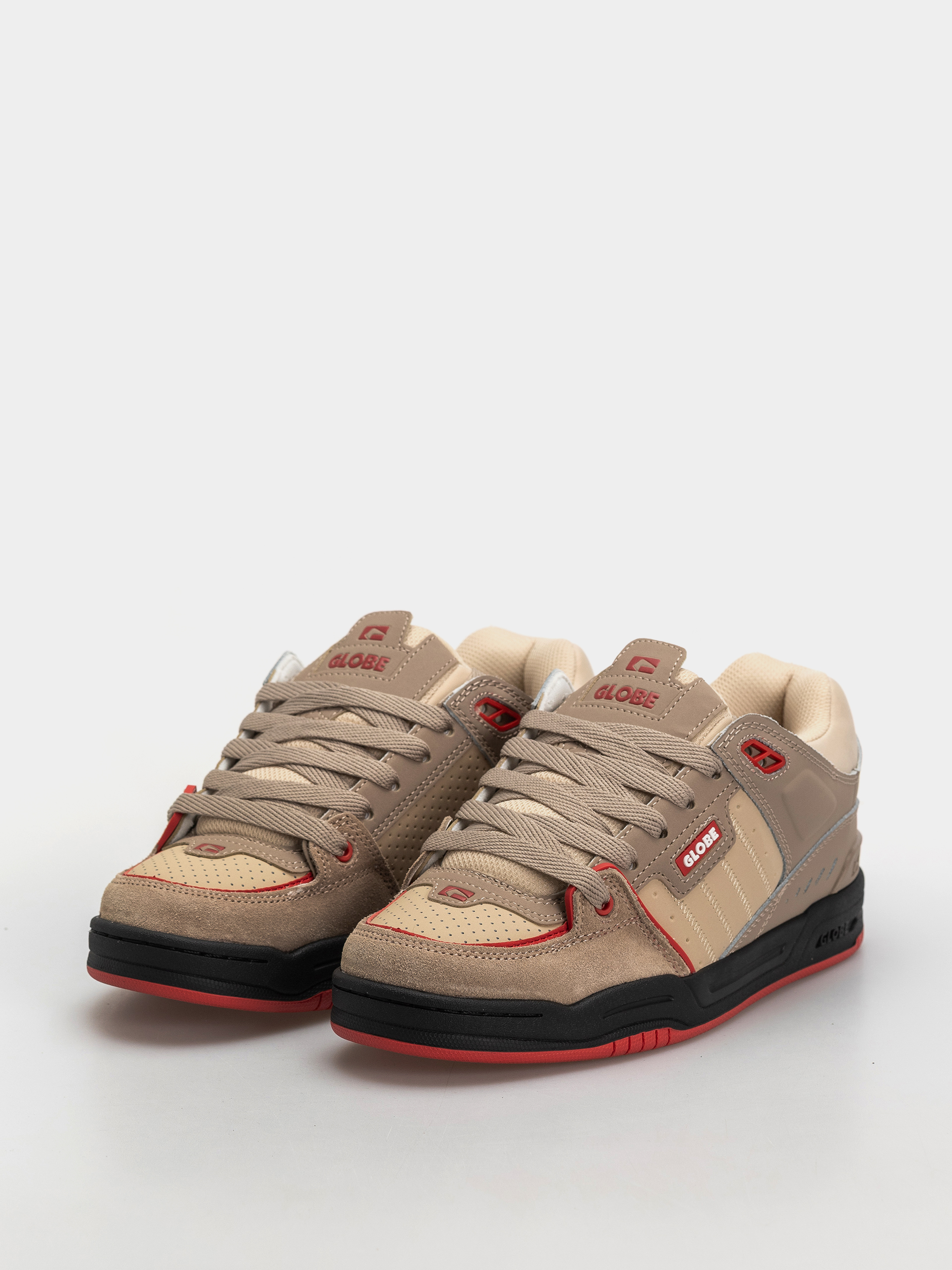 Взуття Globe Fusion (khaki/red)