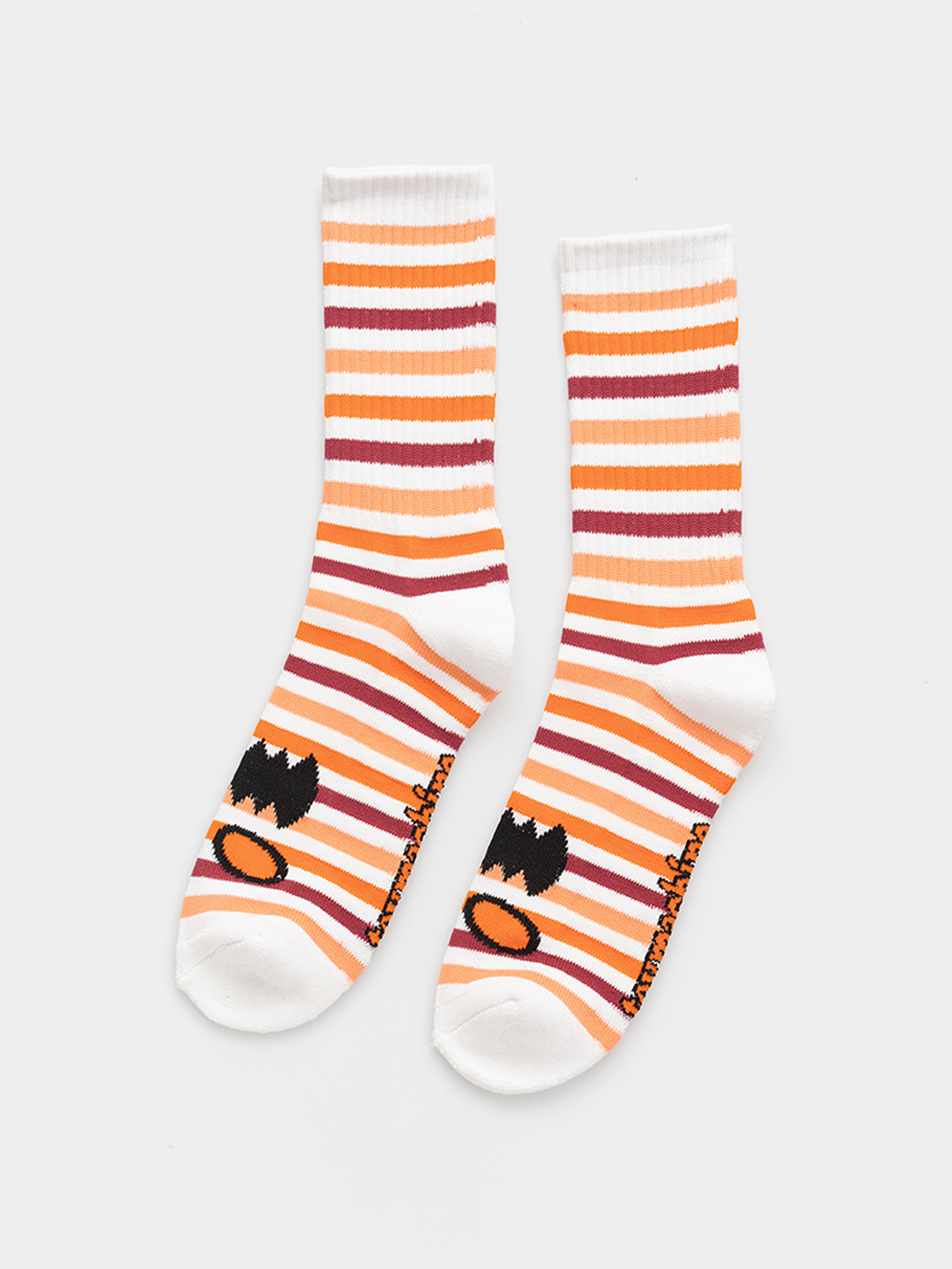  Шкарпетки Toy Machine Monster Face Mini Stripe (orange)