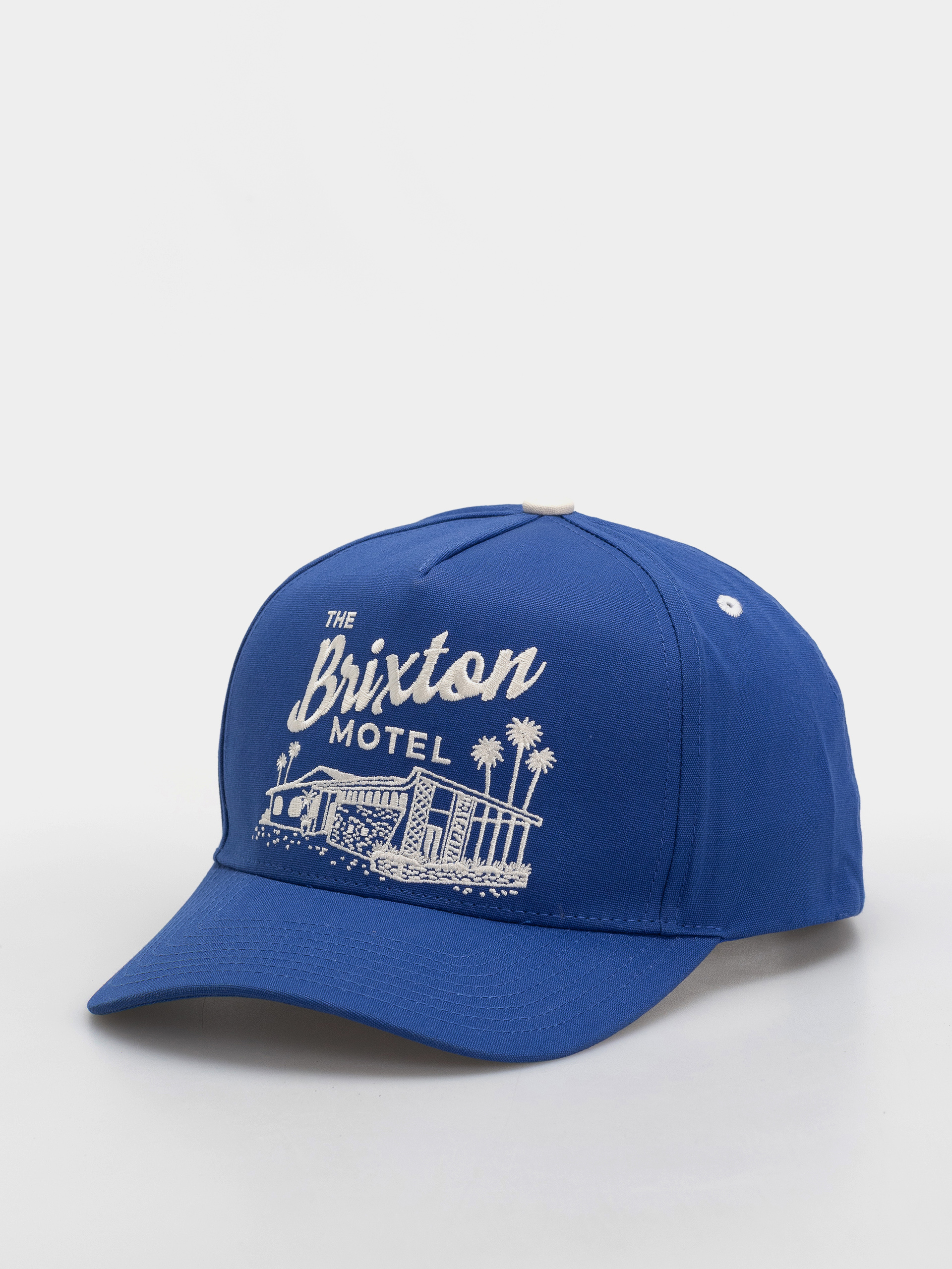 Кепка Brixton Motel C Np Hp Snapback (electric blue/off white)