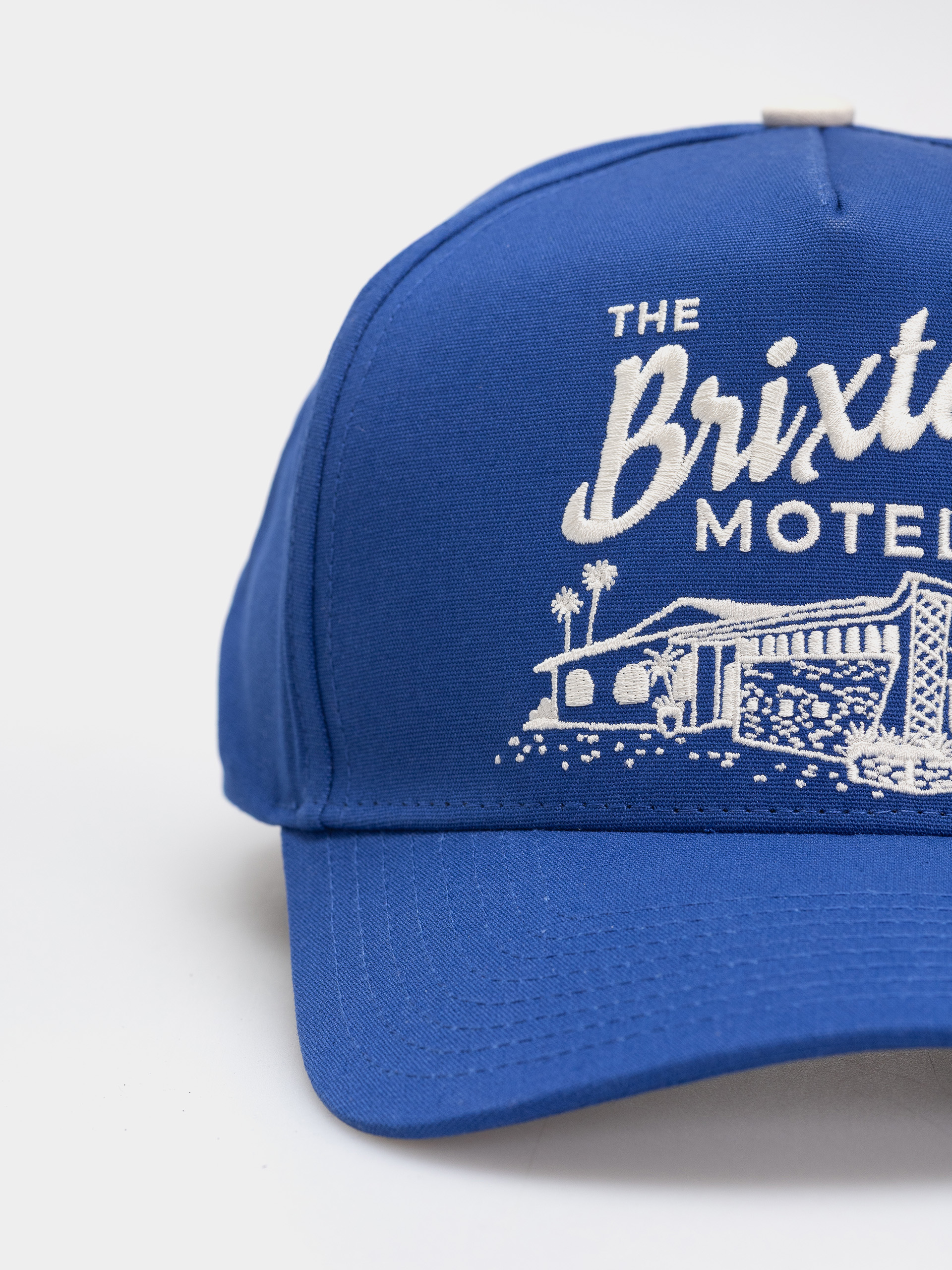 Кепка Brixton Motel C Np Hp Snapback (electric blue/off white)