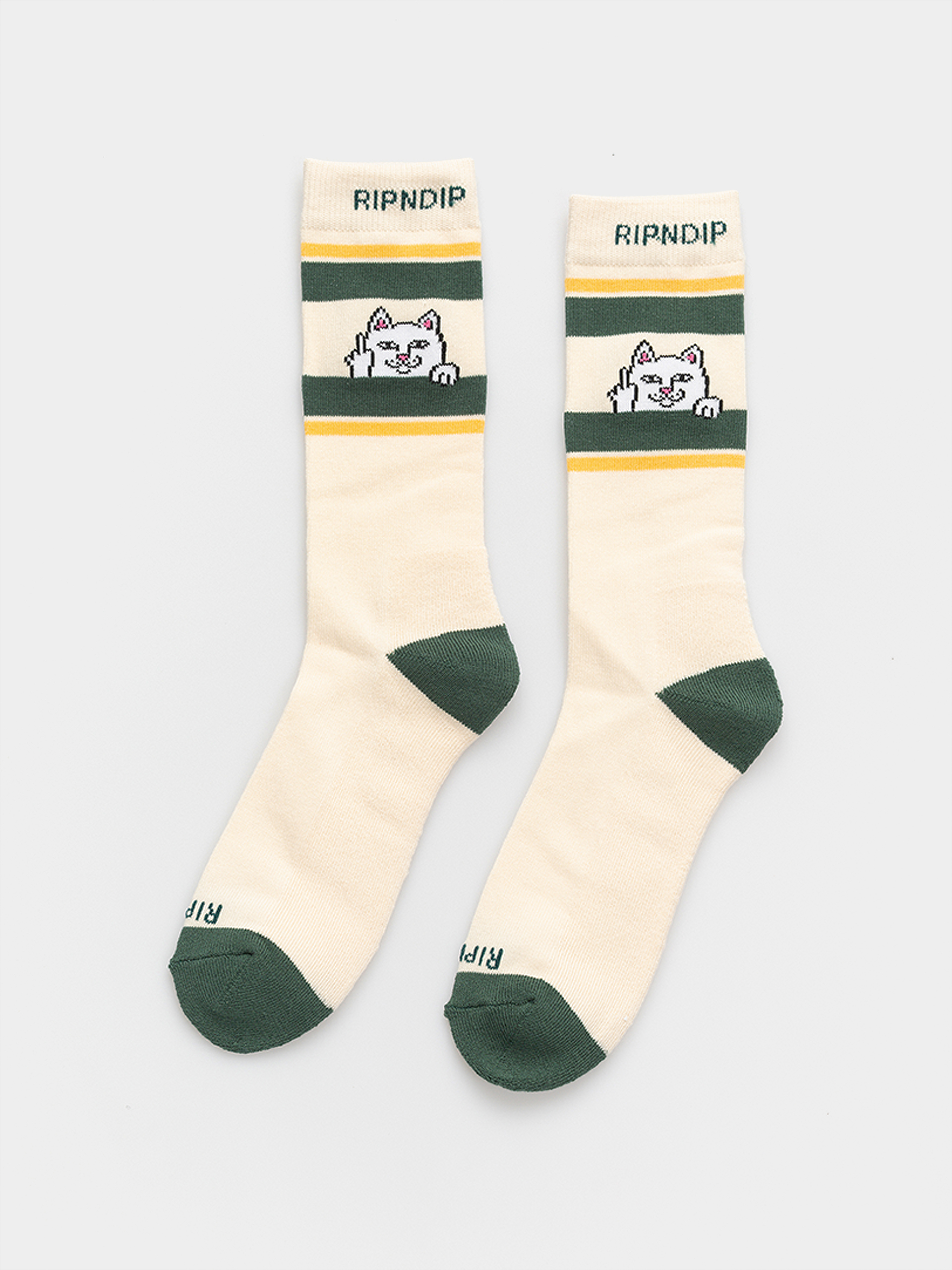  Шкарпетки RipNDip Peeking Nermal (bone forest)