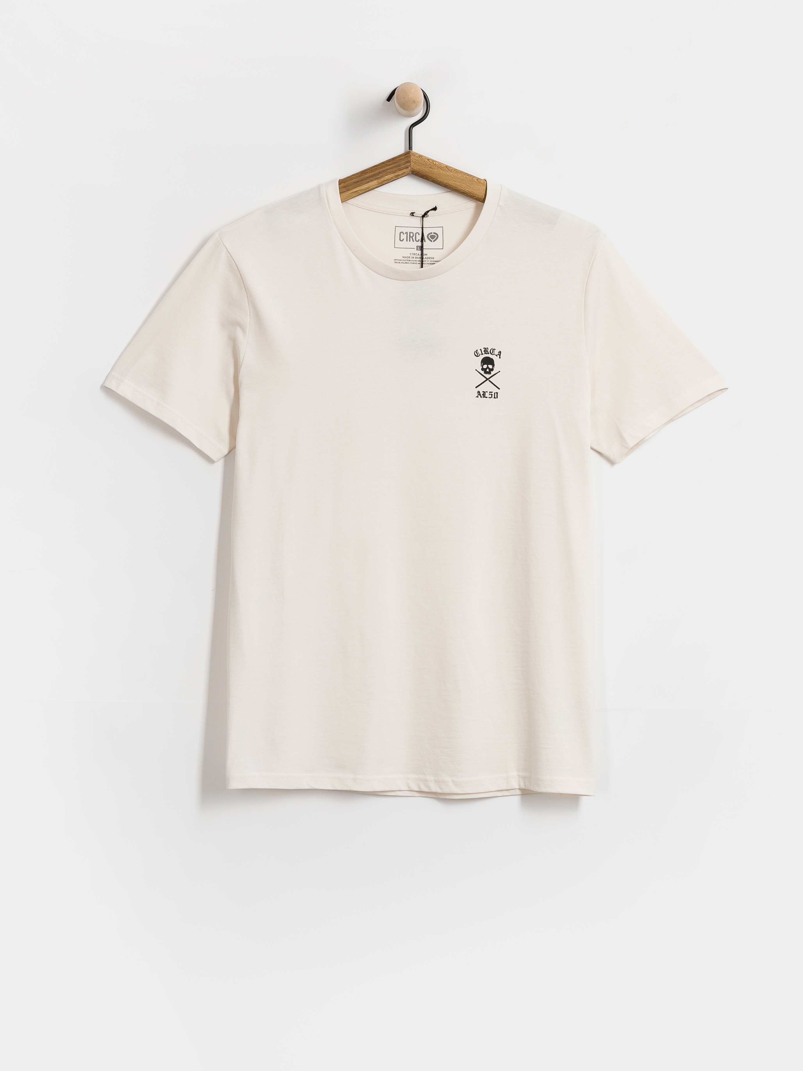 Футболка Circa Al 50 Skull (vintage white/black)