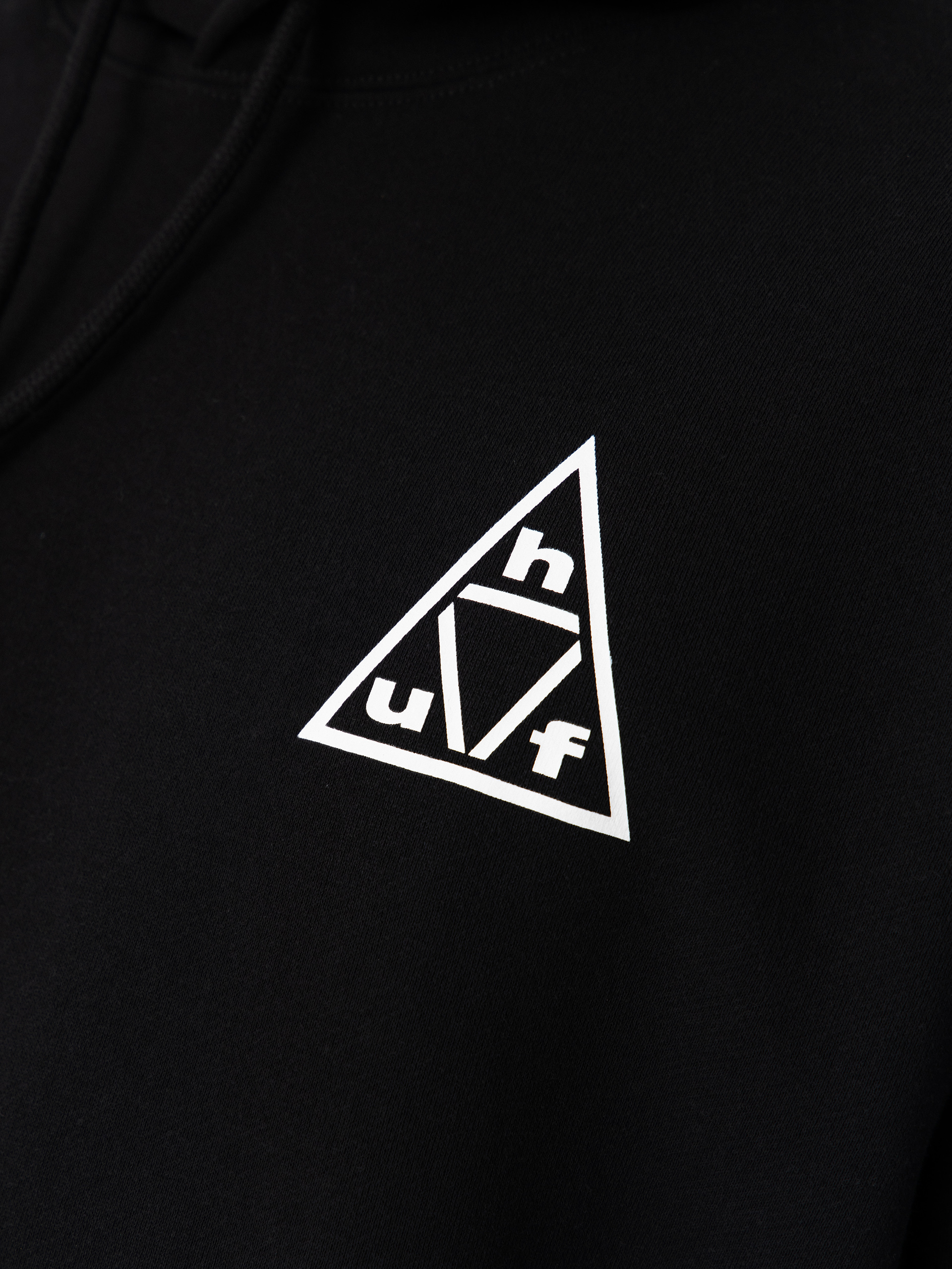 Худі HUF Triple Triangle HD (black/white)