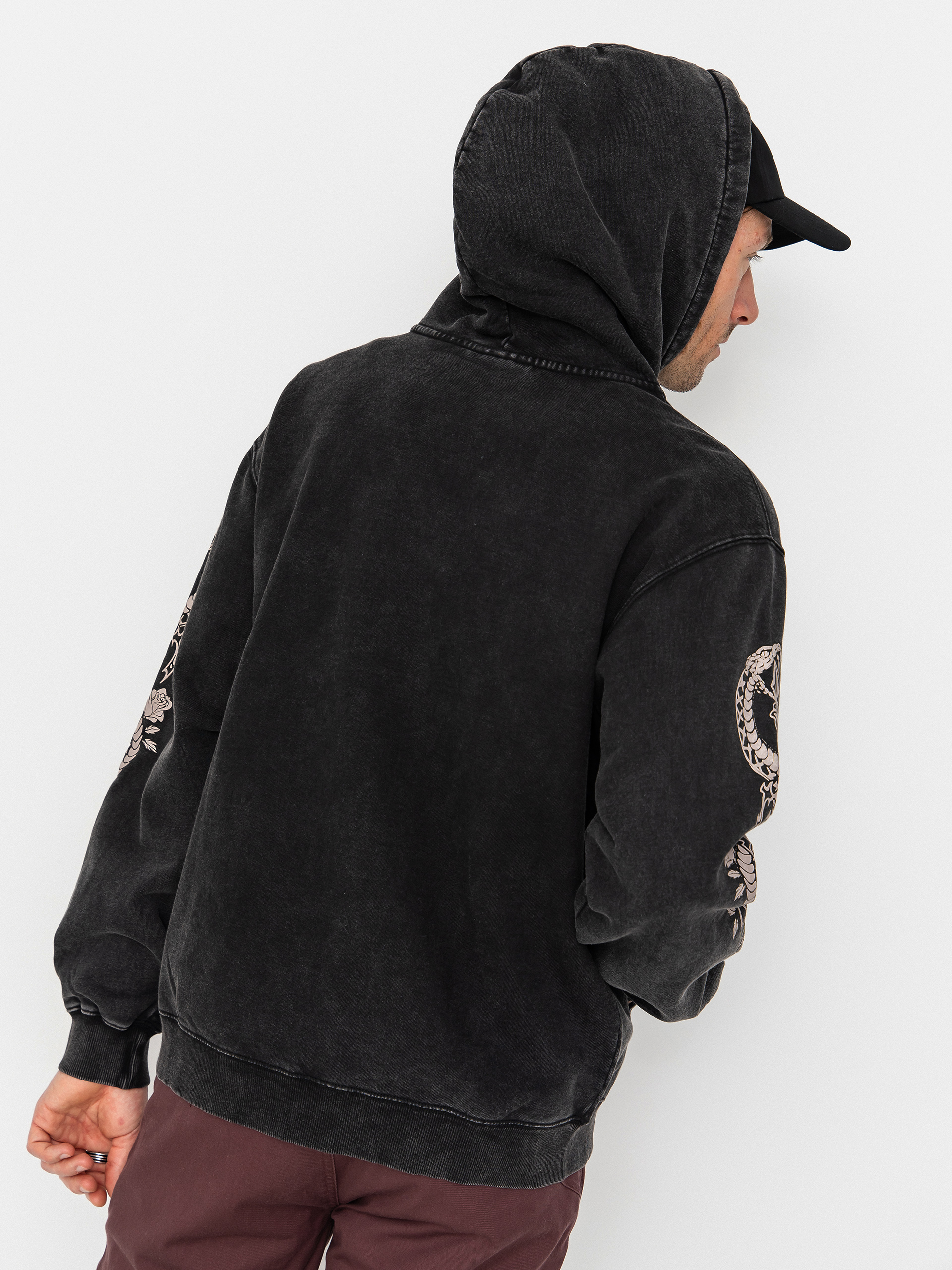 Світшот Volcom Die By The Stone ZIP (light acid black)