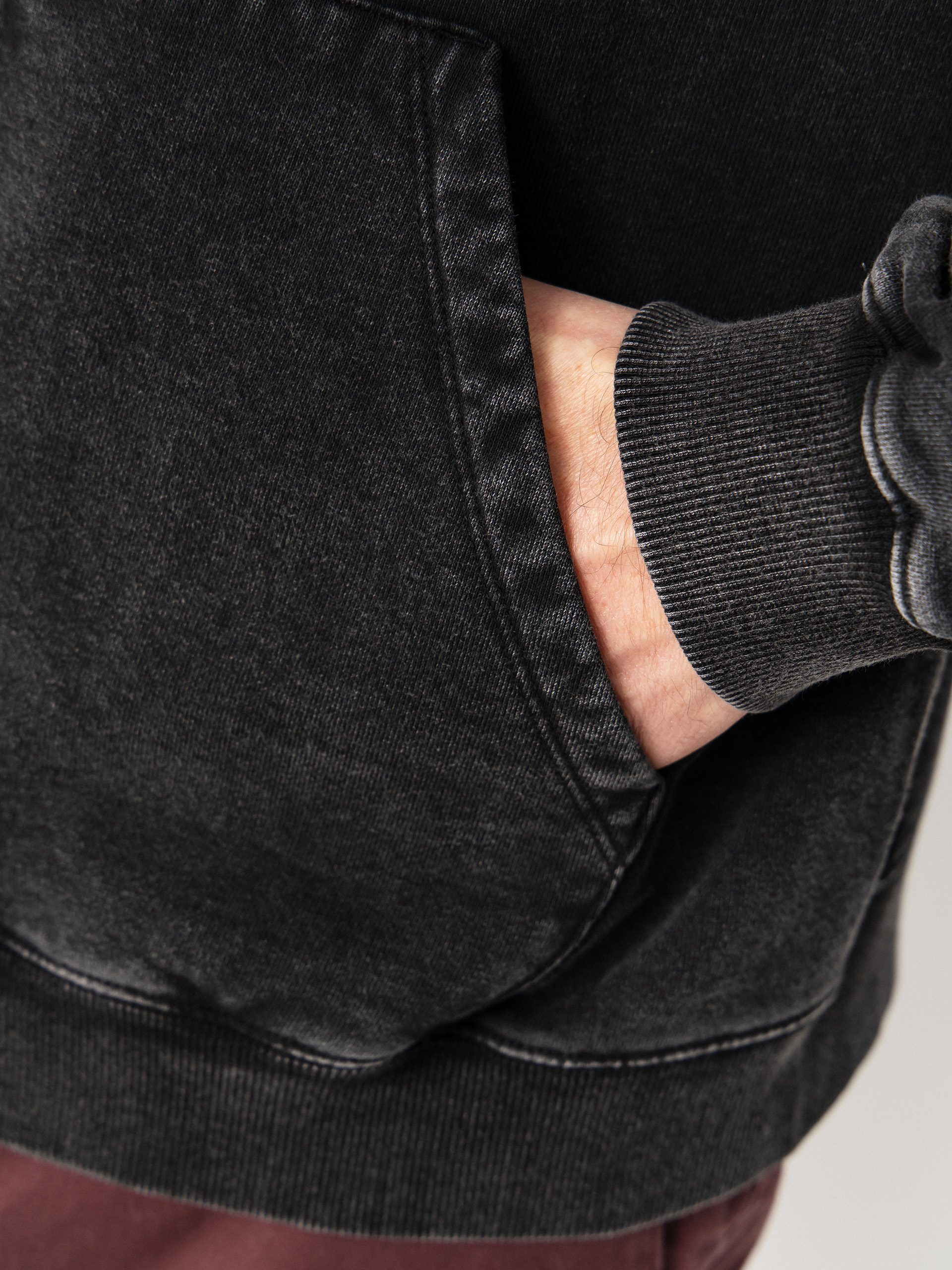 Світшот Volcom Die By The Stone ZIP (light acid black)