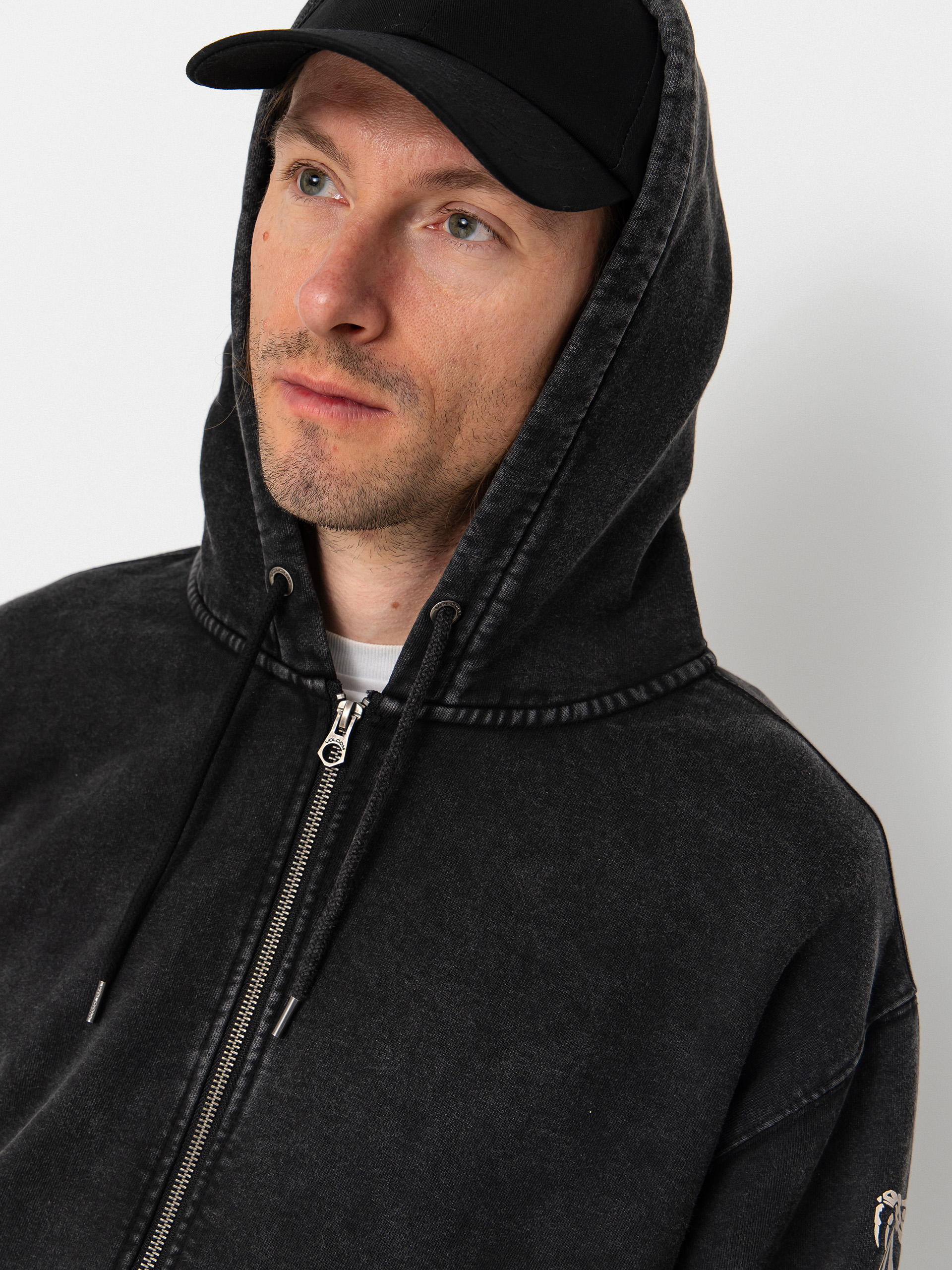 Світшот Volcom Die By The Stone ZIP (light acid black)