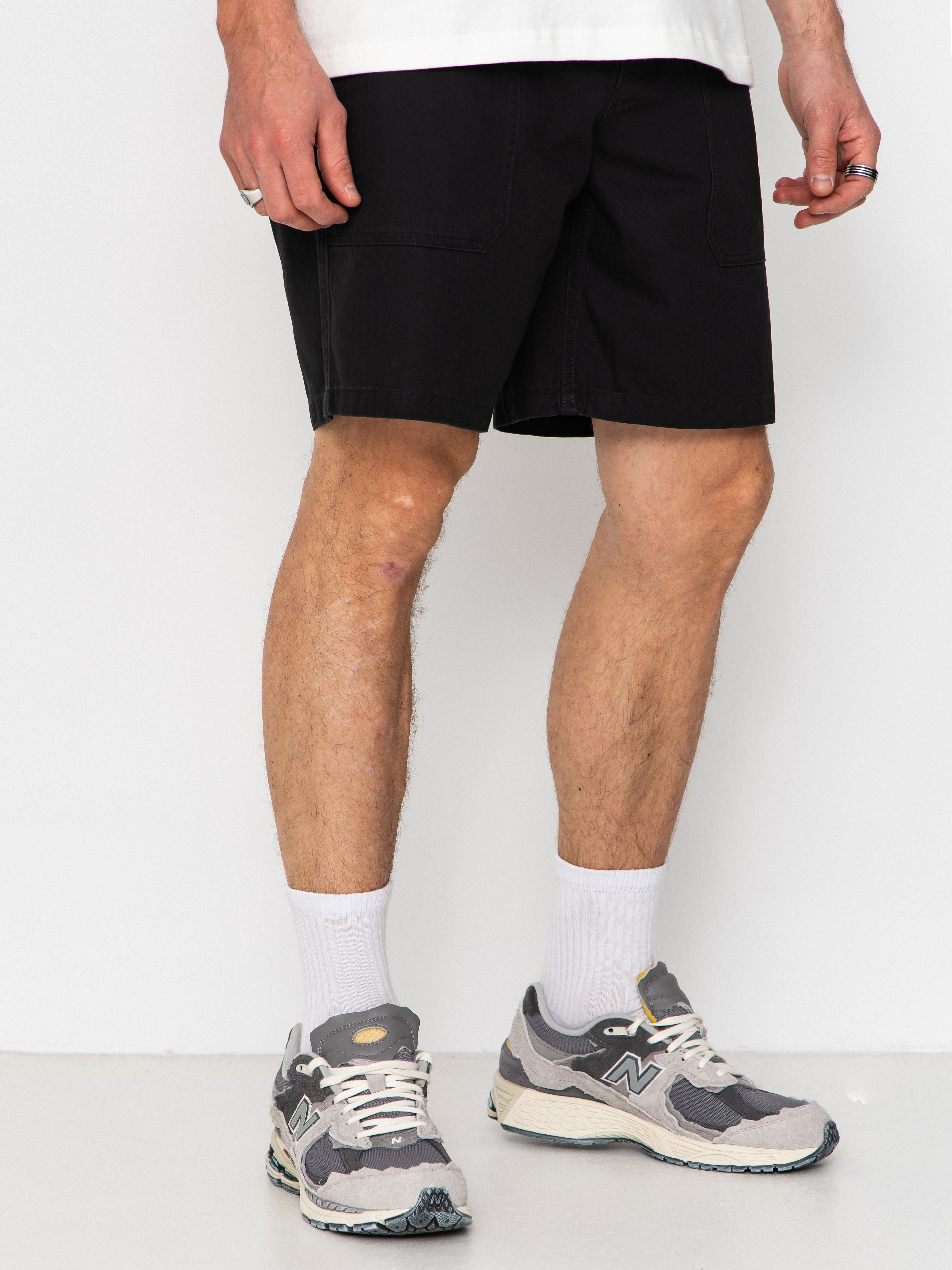 Шорти Brixton Surplus Vw Herringbone (washed black)