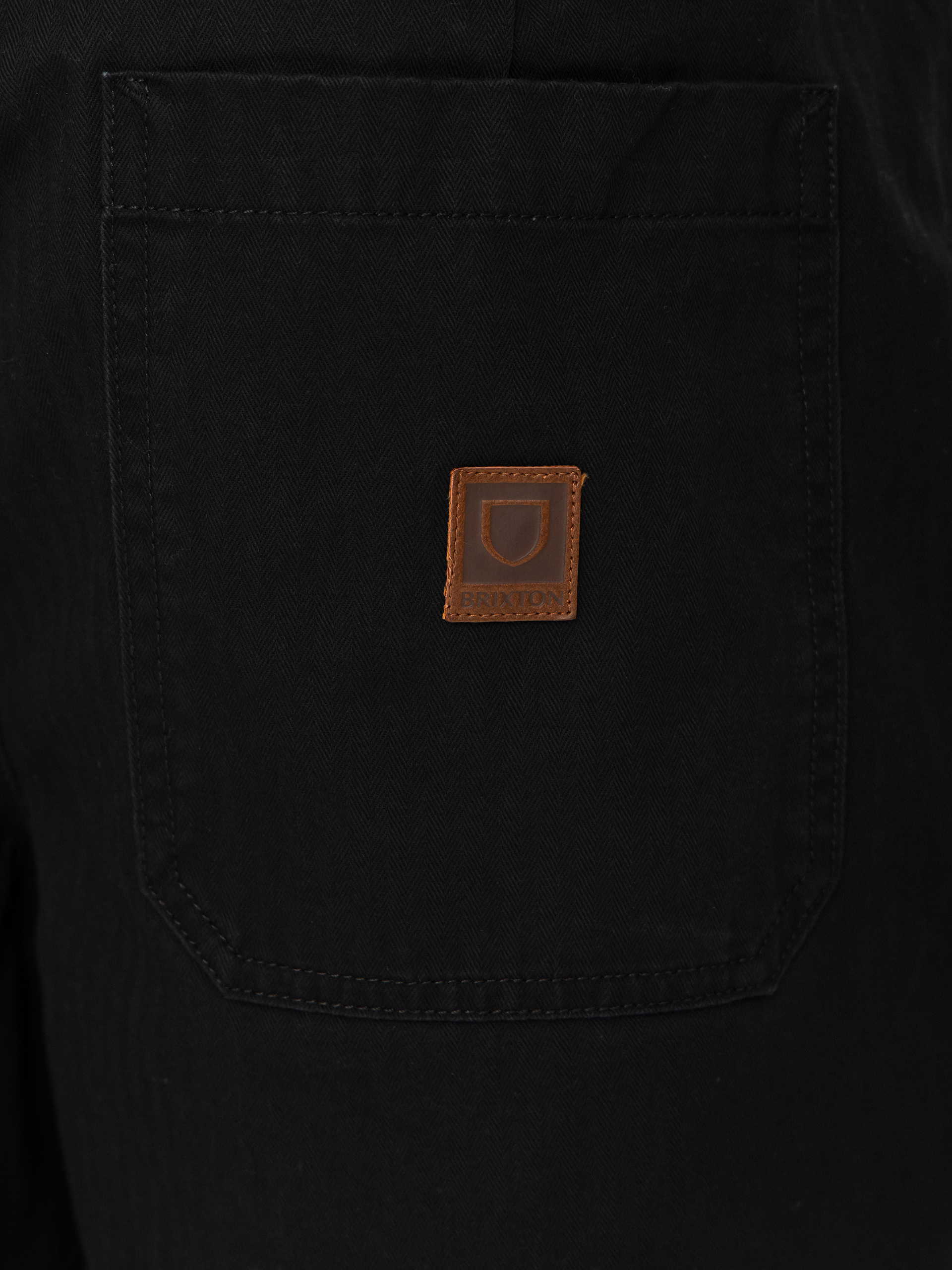 Шорти Brixton Surplus Vw Herringbone (washed black)
