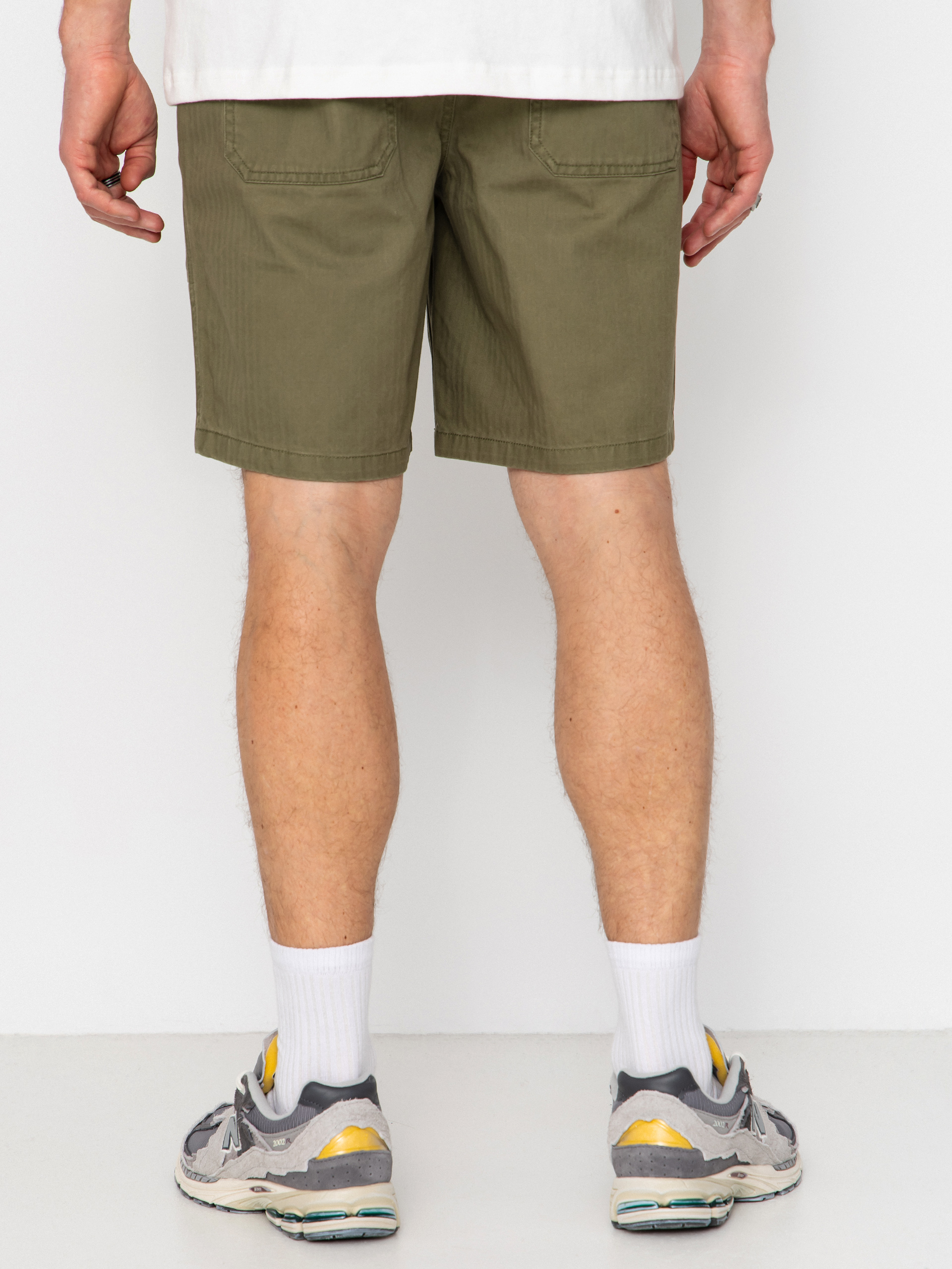 Шорти Brixton Surplus Vw Herringbone (washed olive green)