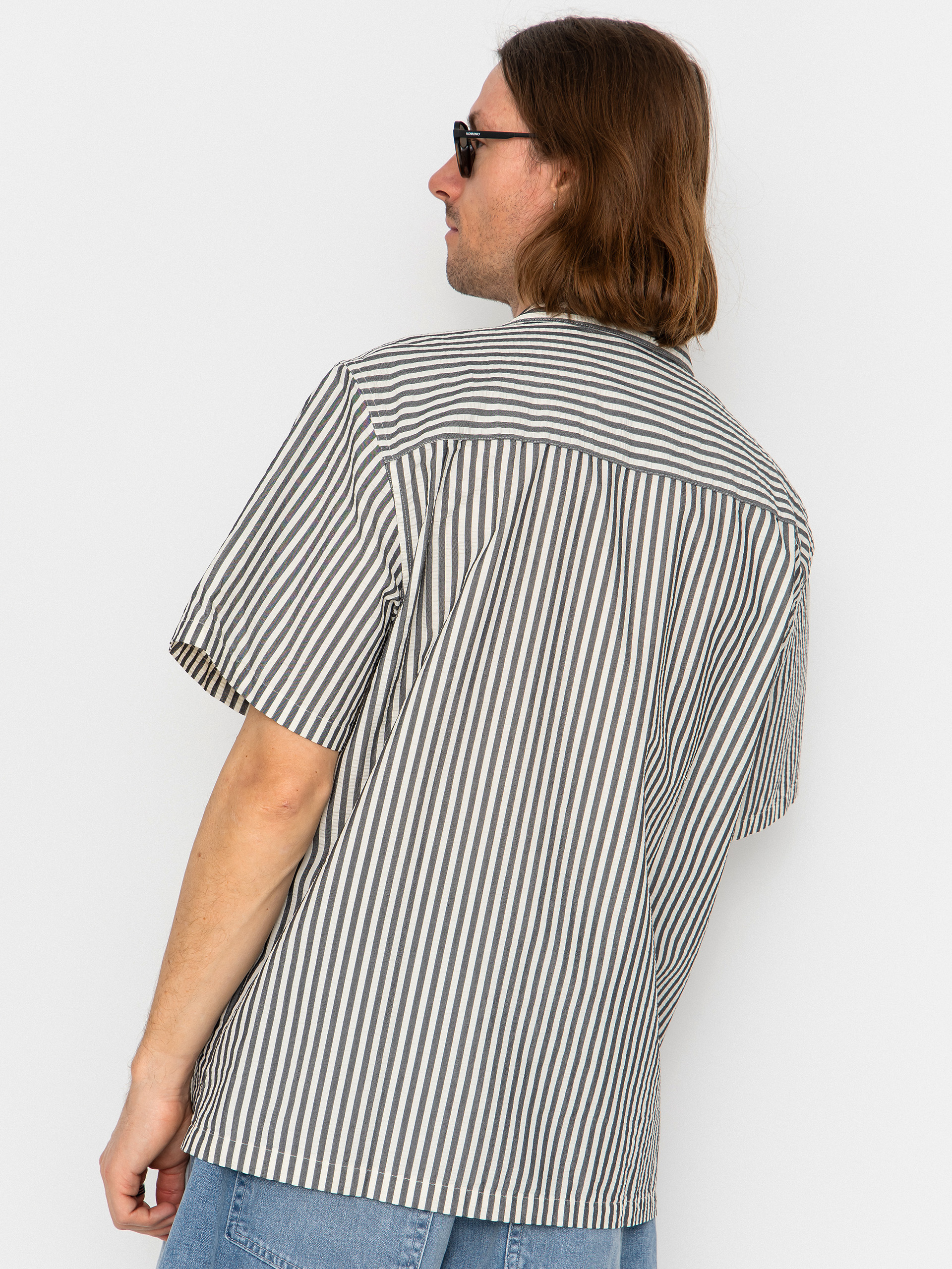 Сорочка Carhartt WIP Leavel (leavel stripe/black/wax)